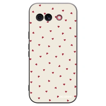 Picasee silikónový čierny obal pre Google Pixel 10a - Little Love