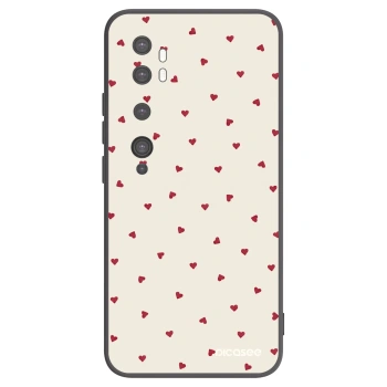 Picasee silikónový čierny obal pre Xiaomi Mi Note 10 (Pro) - Little Love