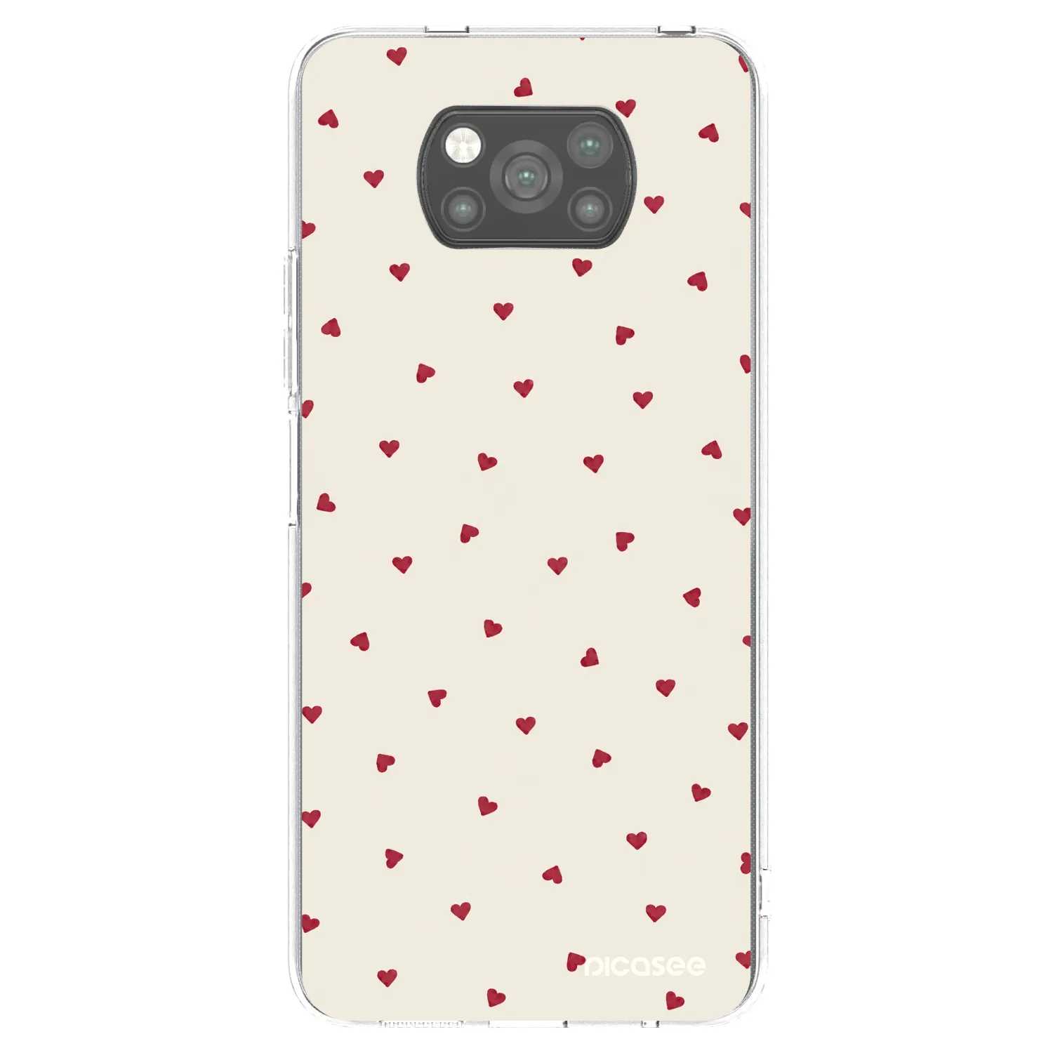 Picasee silikónový čierny obal pre Xiaomi Poco X3 - Little Love