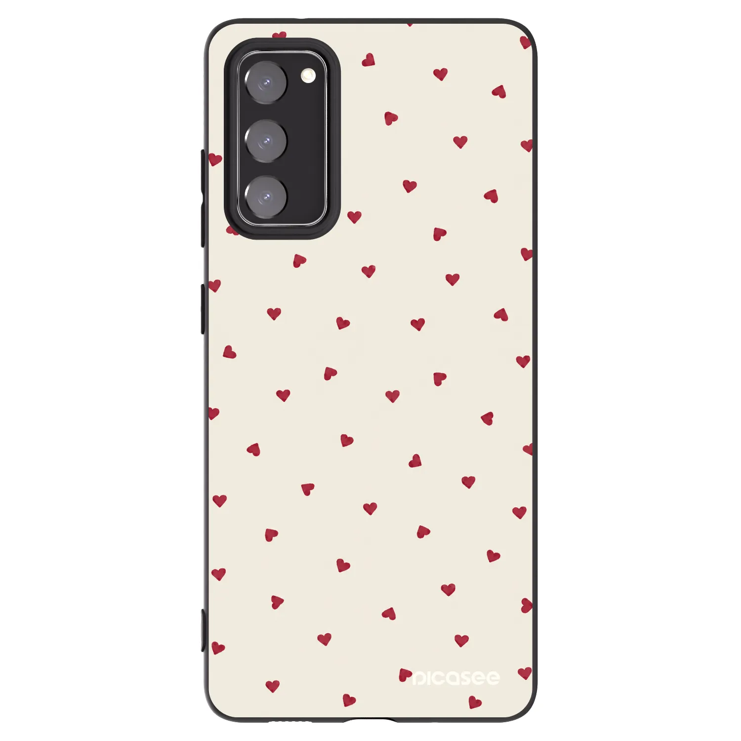 Picasee silikónový čierny obal pre Samsung Galaxy S20 FE - Little Love
