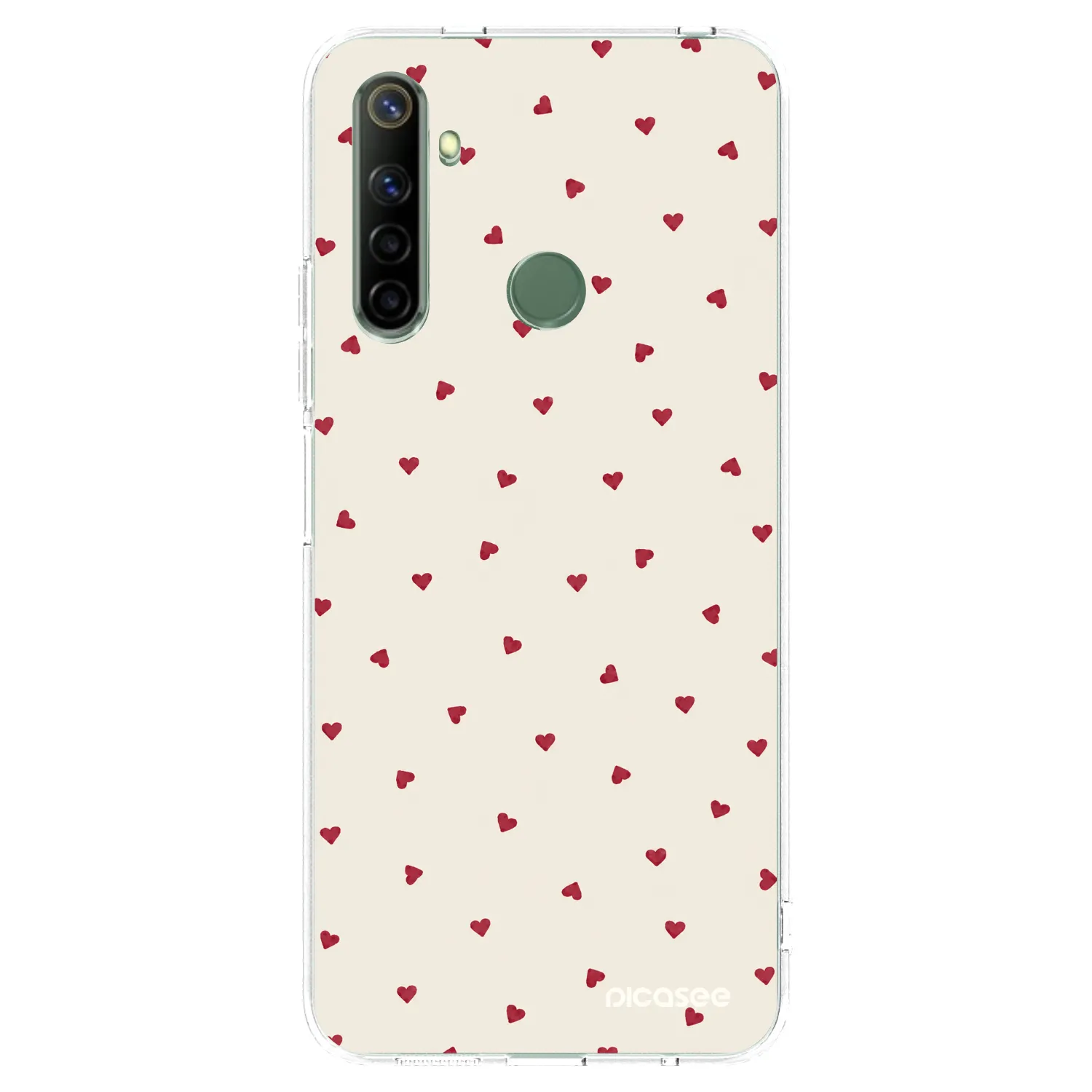 Picasee silikónový prehľadný obal pre Realme 6i - Little Love