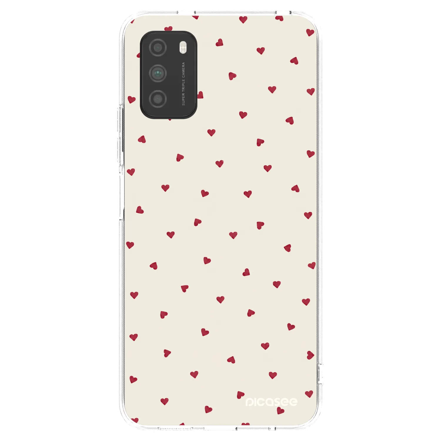 Picasee silikónový prehľadný obal pre Xiaomi Poco M3 - Little Love