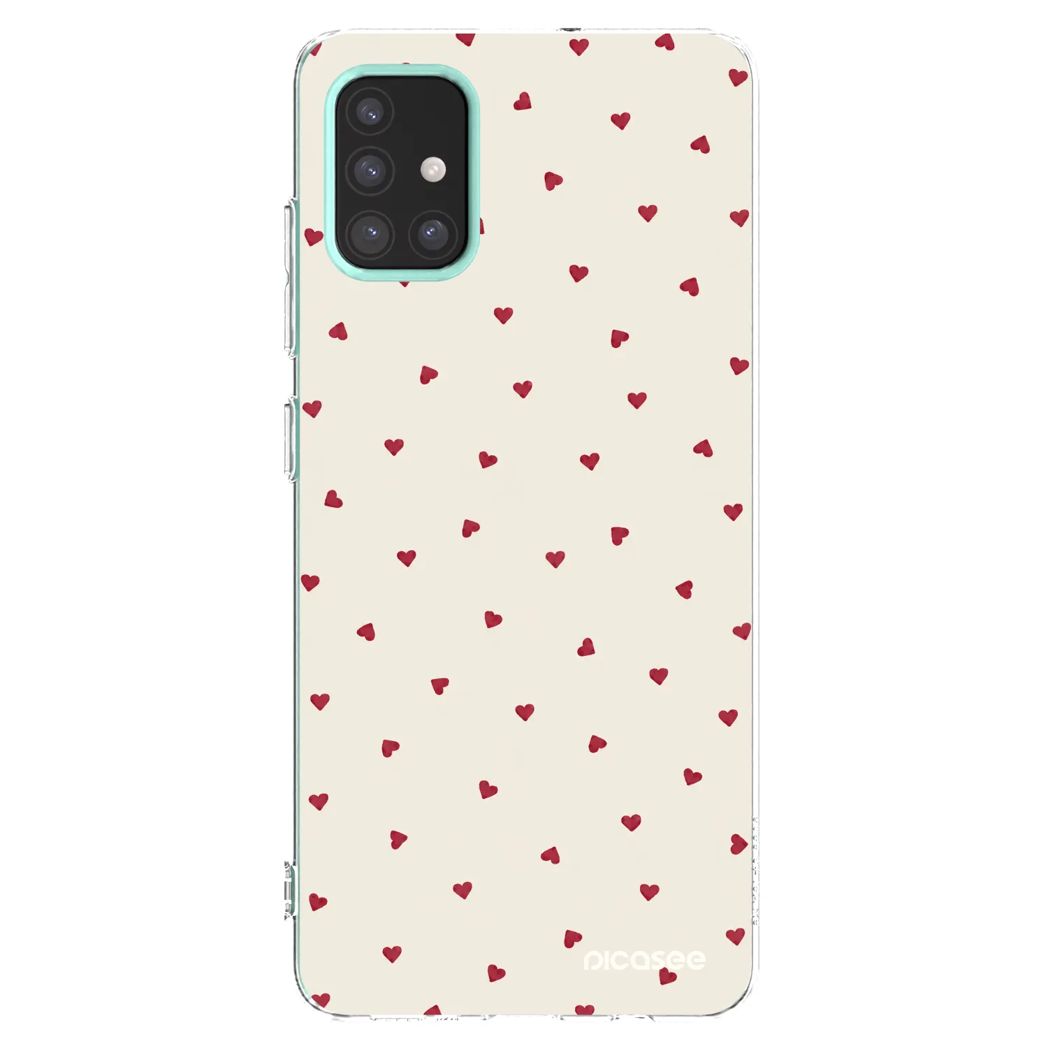 Picasee silikónový prehľadný obal pre Samsung Galaxy M31s - Little Love