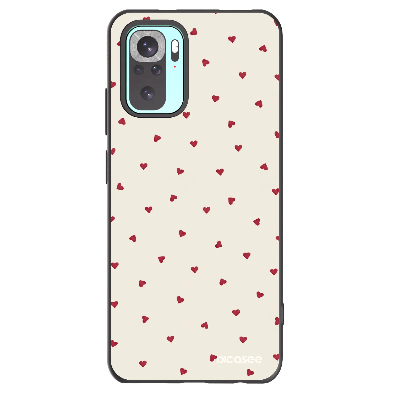 Picasee silikónový čierny obal pre Xiaomi Redmi Note 10 Pro - Little Love