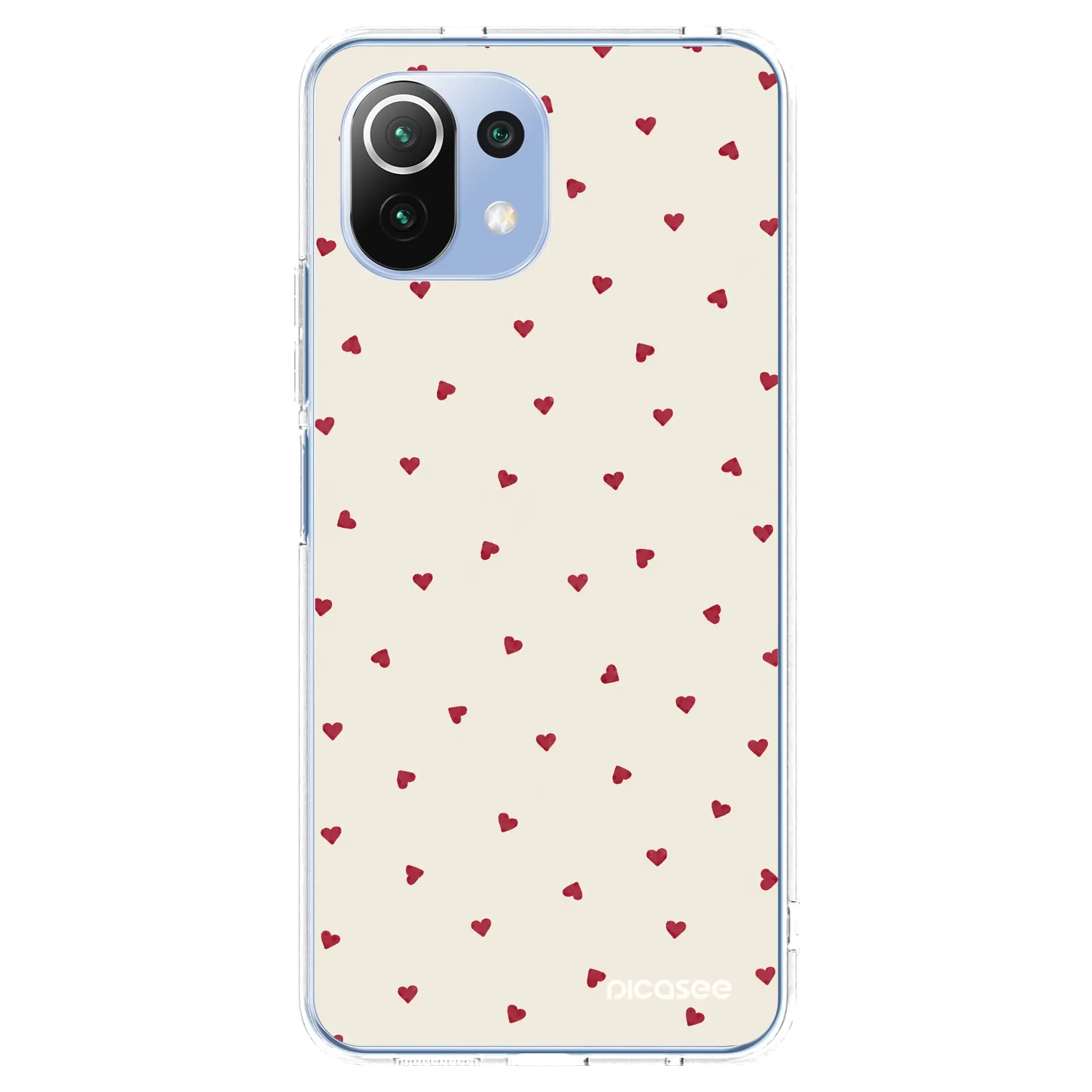 Picasee silikónový prehľadný obal pre Xiaomi Mi 11 Lite - Little Love