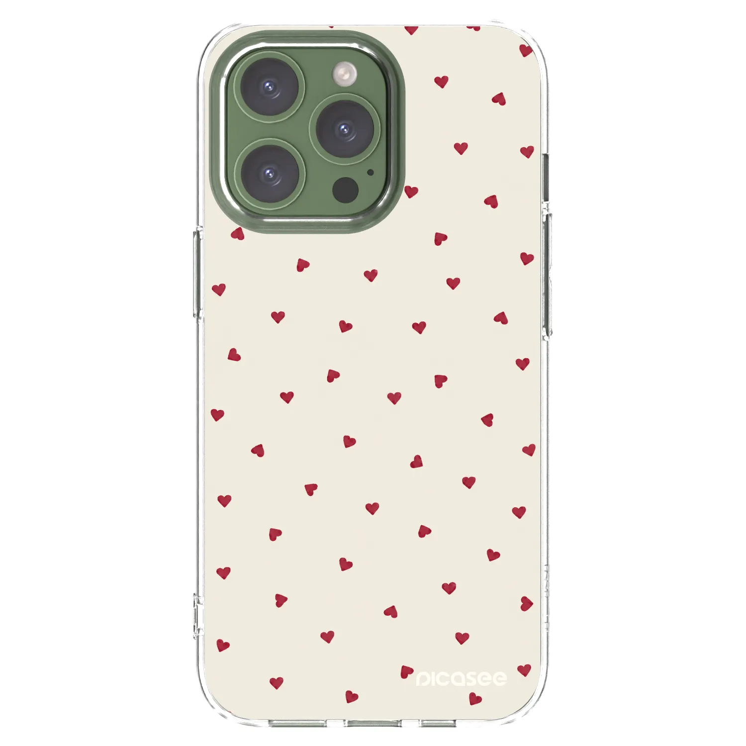 Picasee silikónový prehľadný obal pre Apple iPhone 13 Pro - Little Love