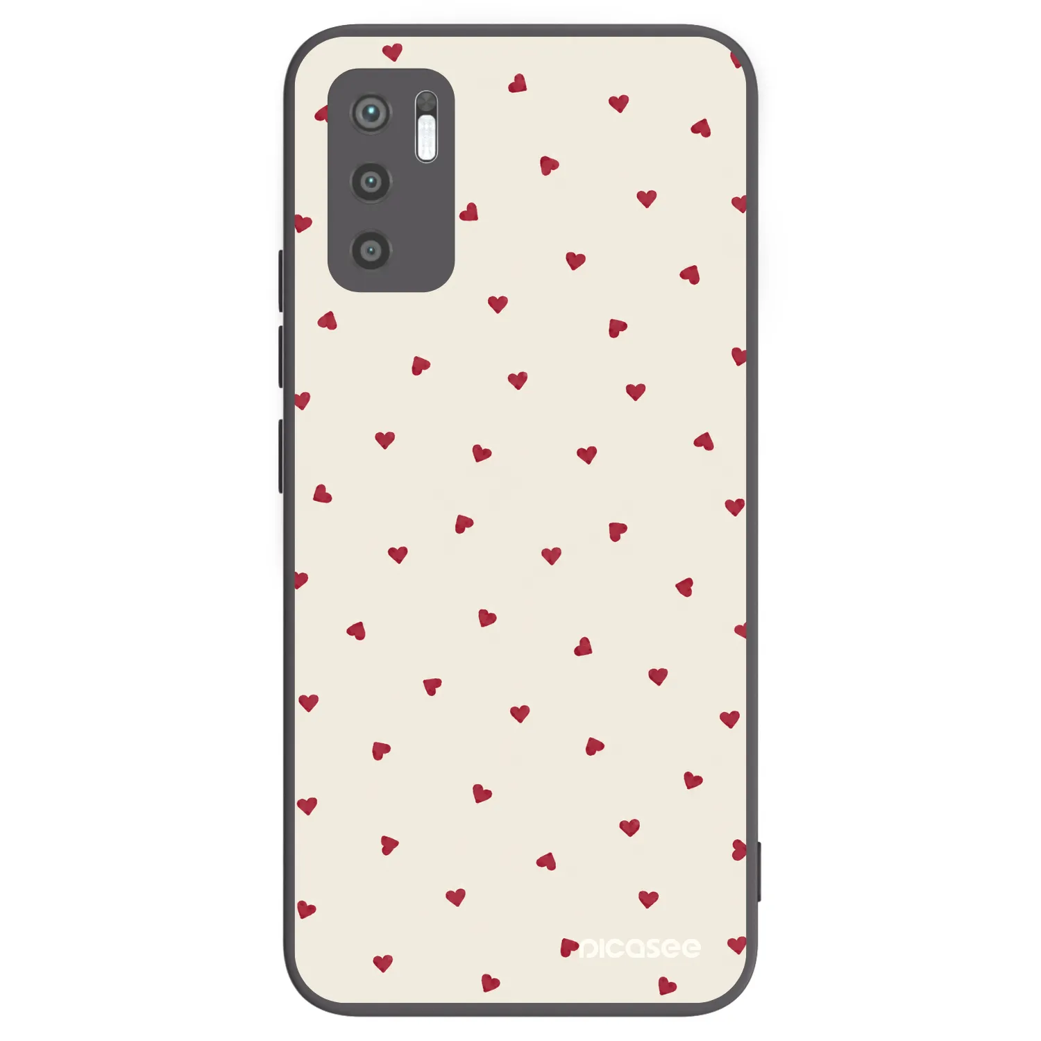 Picasee silikónový čierny obal pre Xiaomi Redmi Note 10 5G - Little Love