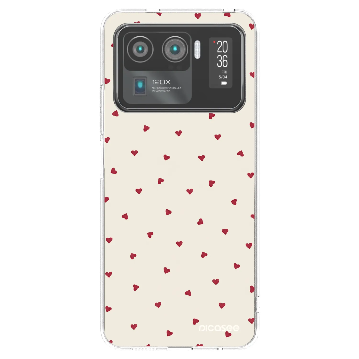 Picasee silikónový prehľadný obal pre Xiaomi Mi 11 Ultra - Little Love