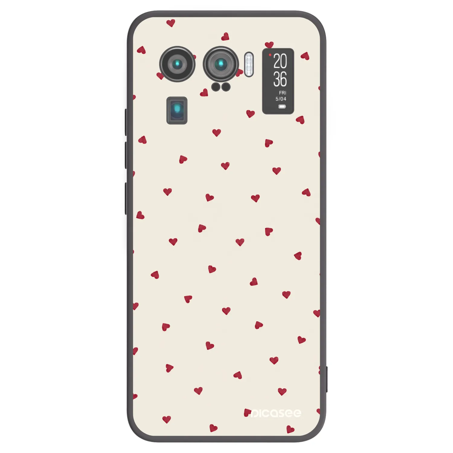 Picasee silikónový čierny obal pre Xiaomi Mi 11 Ultra - Little Love