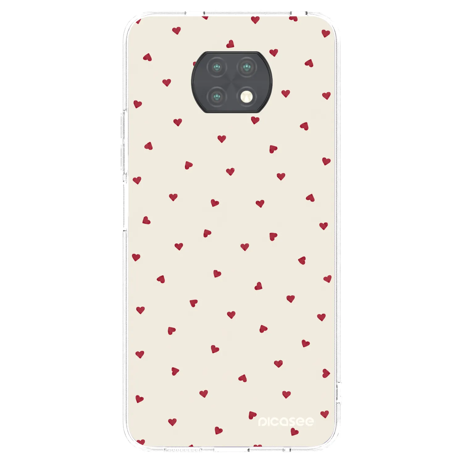 Picasee silikónový prehľadný obal pre Xiaomi Redmi Note 9T - Little Love