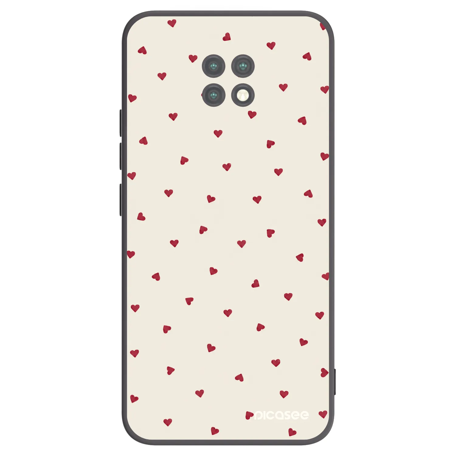 Picasee silikónový čierny obal pre Xiaomi Redmi Note 9T - Little Love