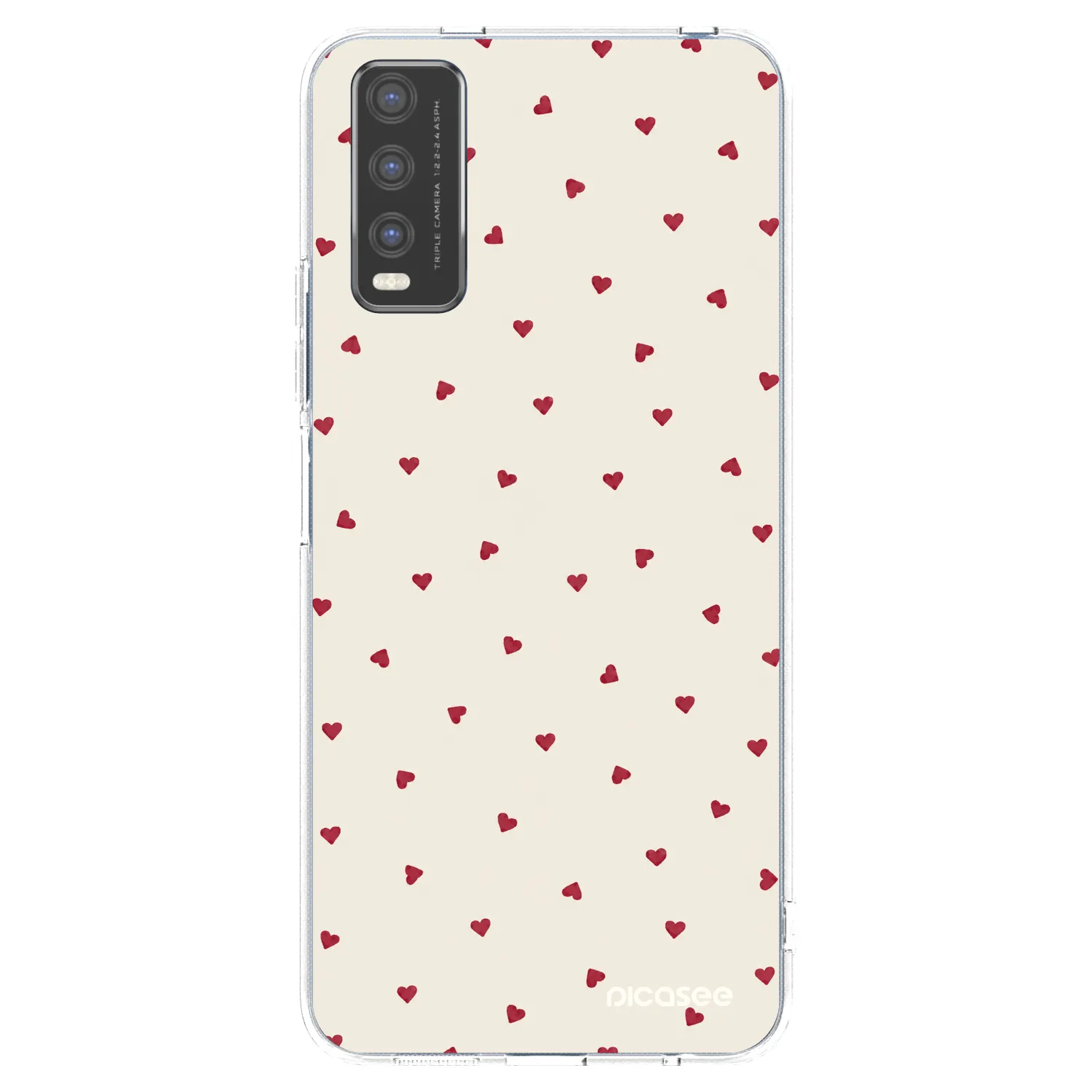 Picasee silikónový prehľadný obal pre Vivo Y20s - Little Love