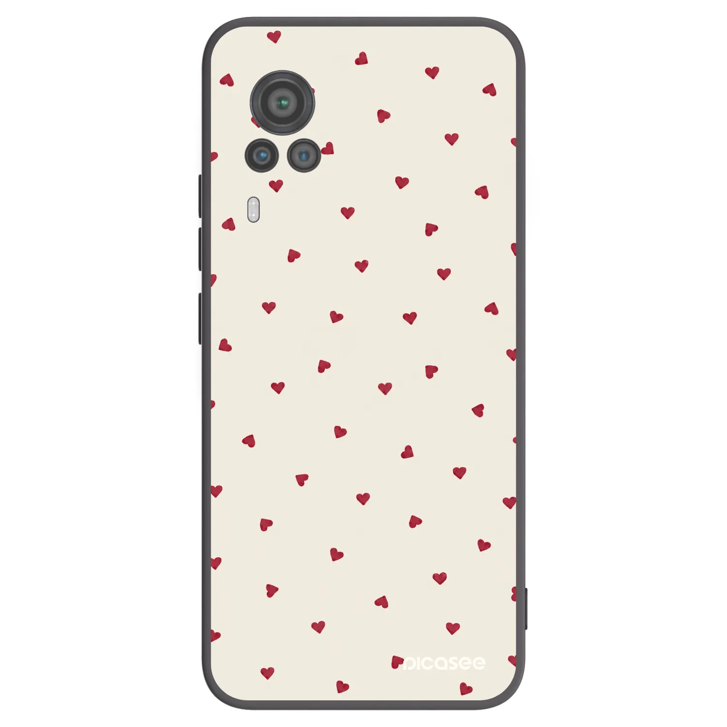 Picasee silikónový čierny obal pre Vivo X60 Pro 5G - Little Love