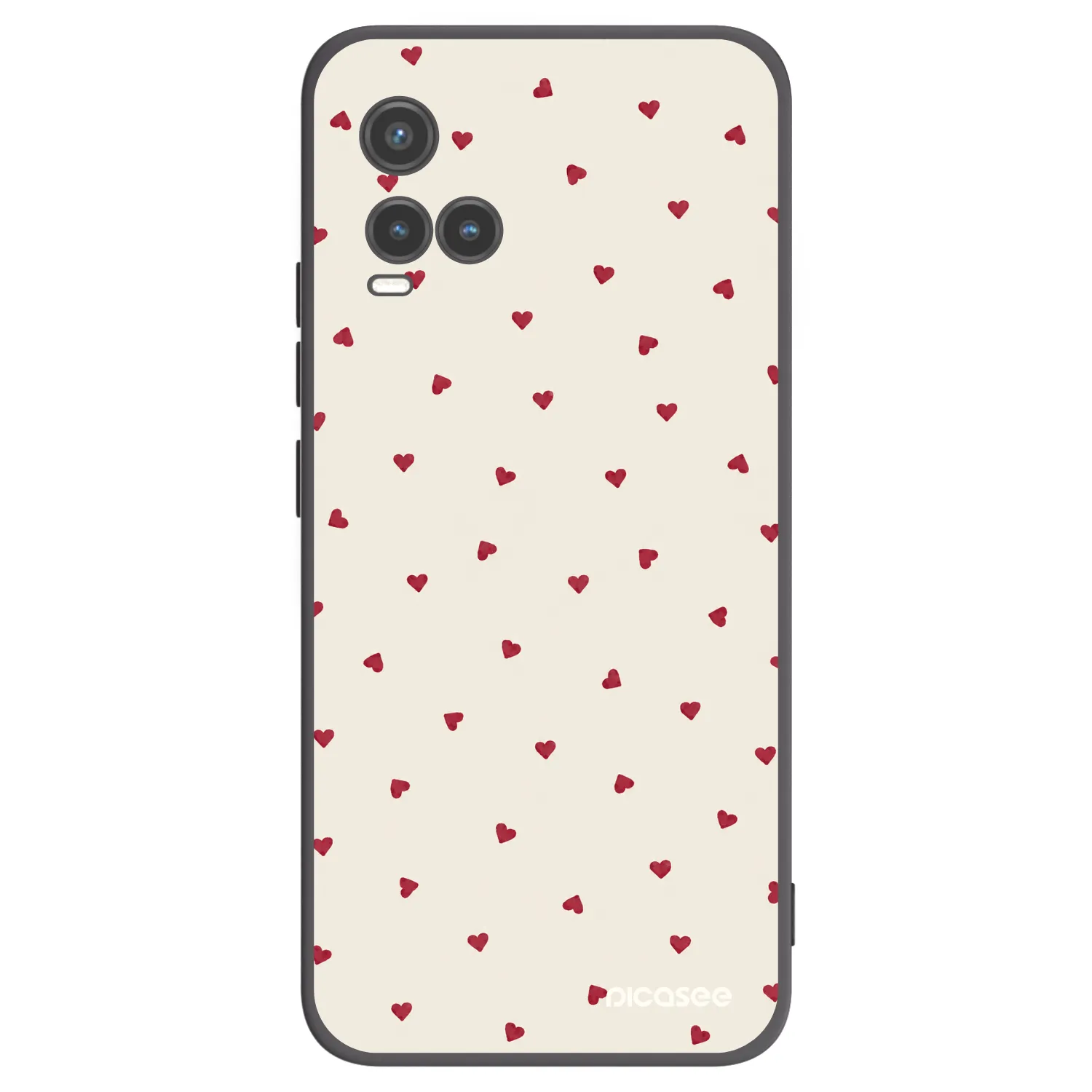 Picasee silikónový čierny obal pre Vivo Y33s - Little Love