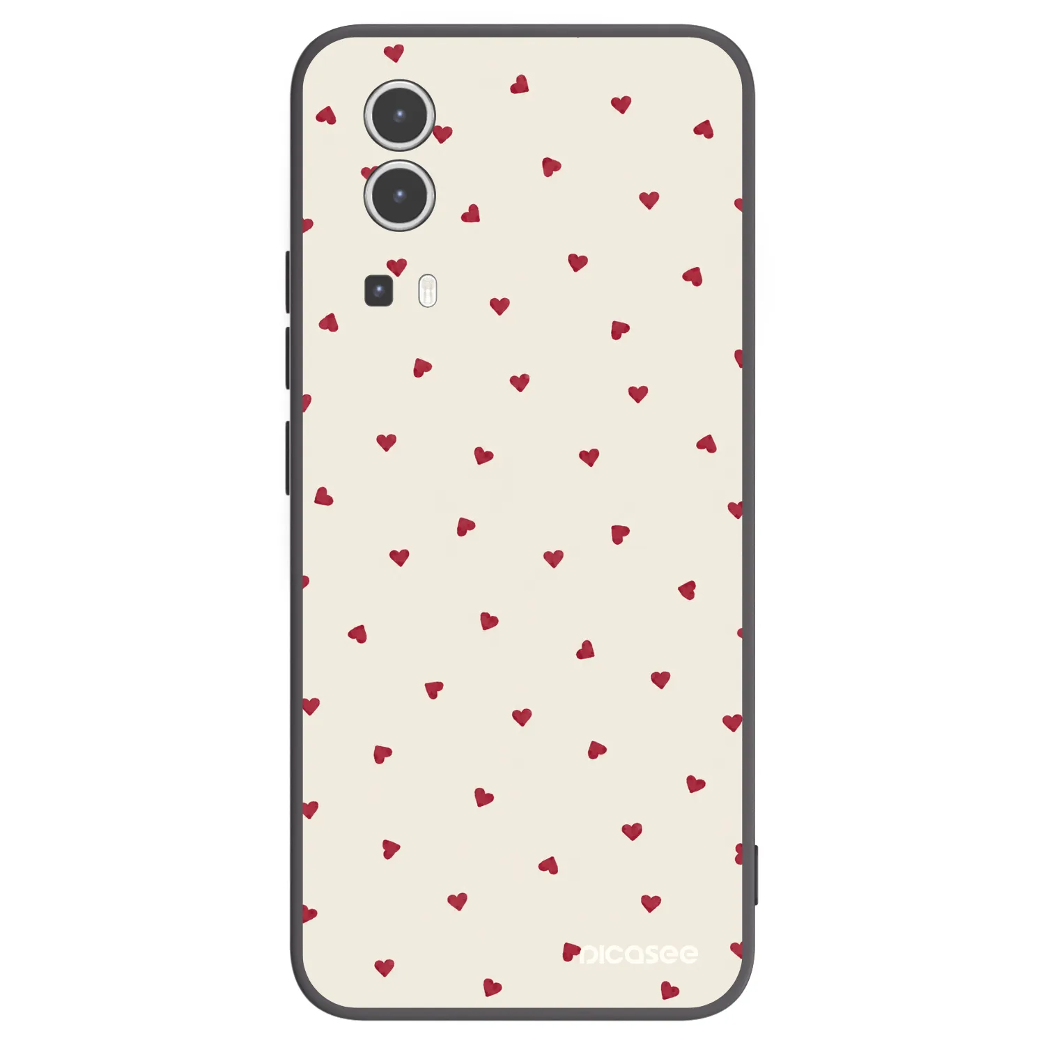 Picasee silikónový čierny obal pre Vivo Y72 5G - Little Love