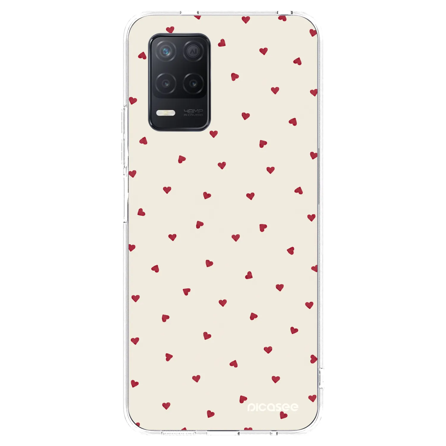 Picasee silikónový prehľadný obal pre Realme 8 5G - Little Love