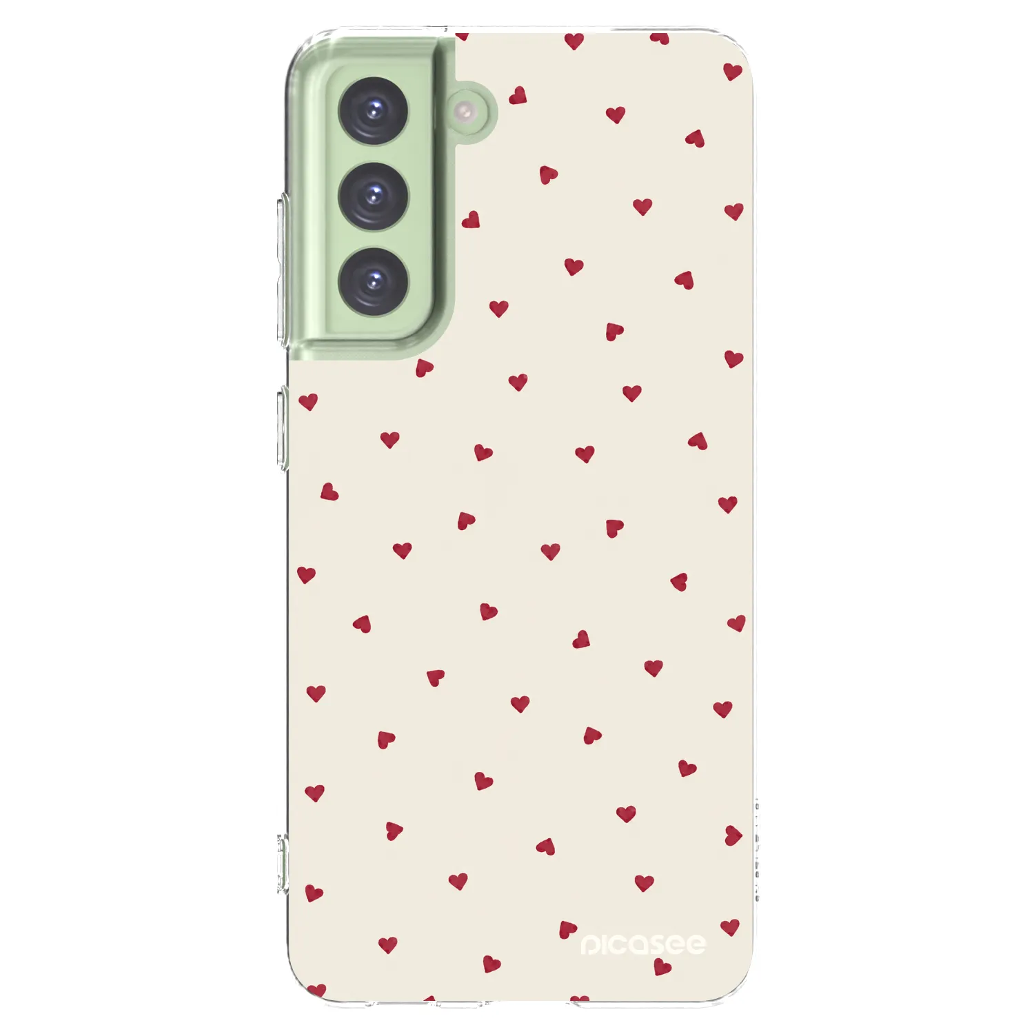 Picasee silikónový prehľadný obal pre Samsung Galaxy S21 FE 5G - Little Love