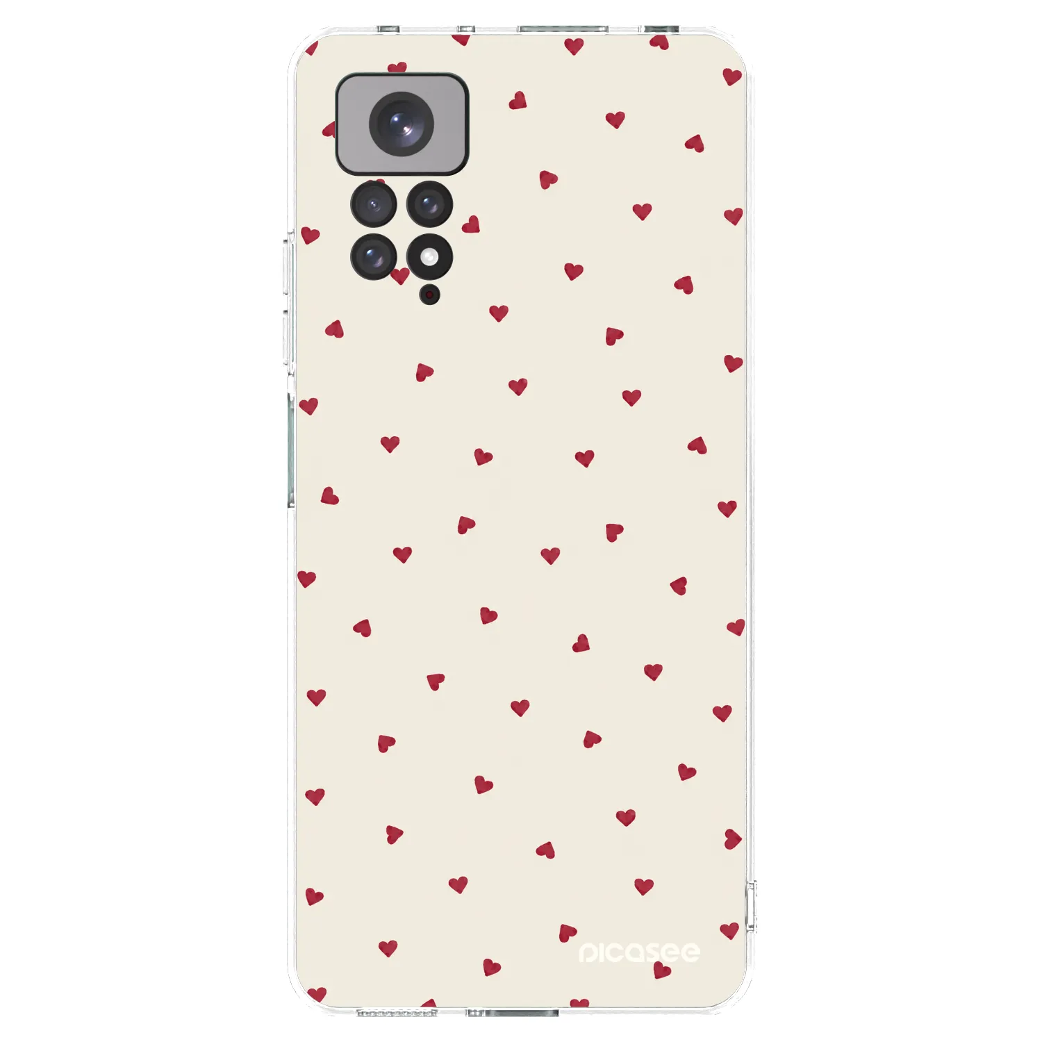 Picasee silikónový prehľadný obal pre Xiaomi Redmi Note 11 - Little Love