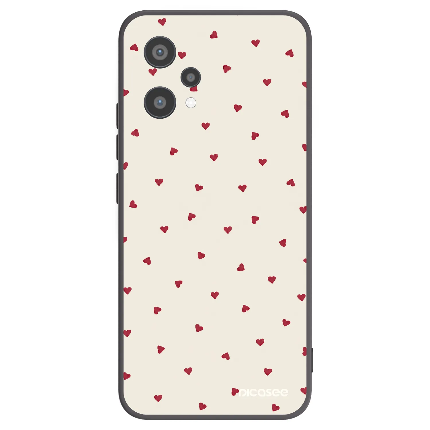 Picasee silikónový čierny obal pre Realme 9 Pro 5G - Little Love