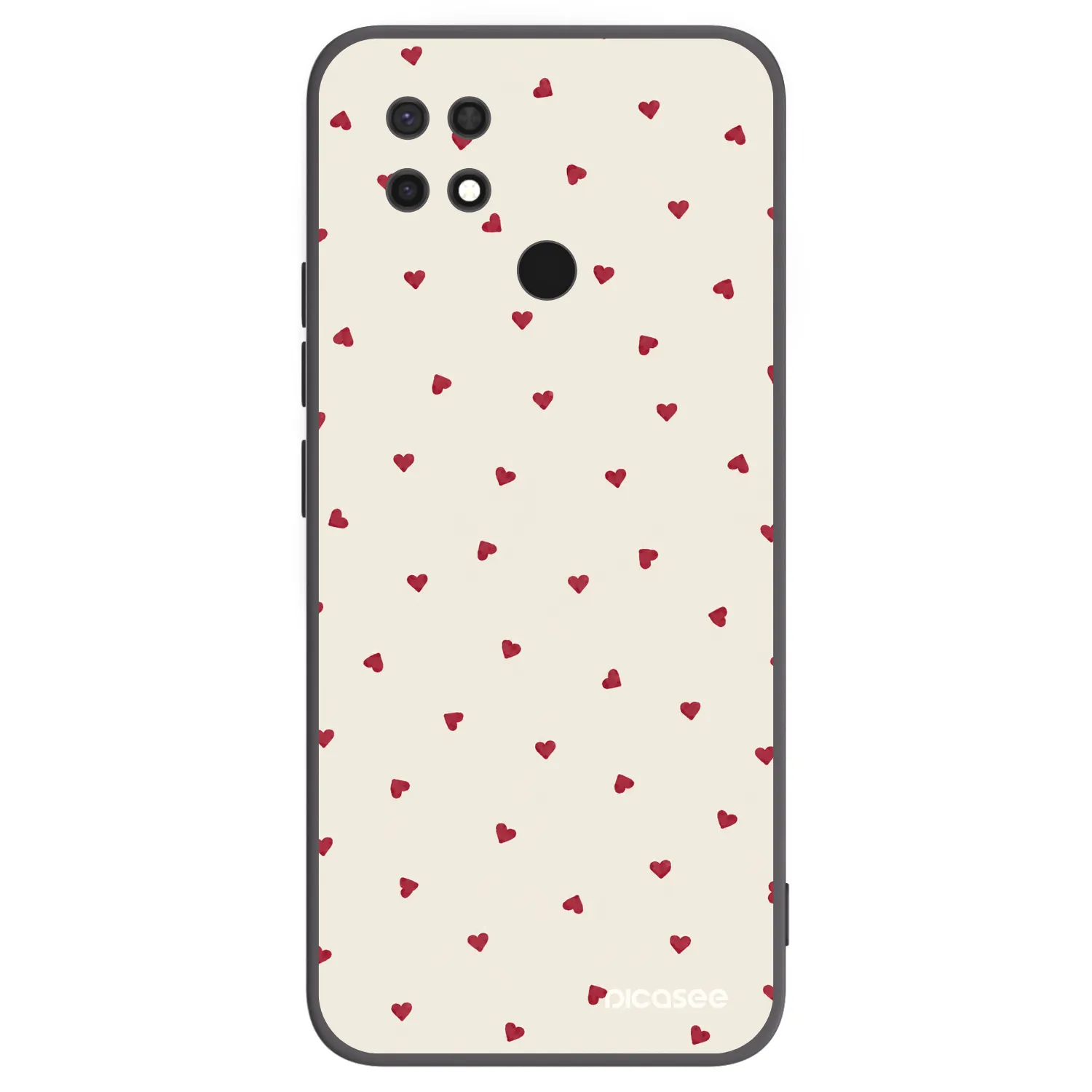 Picasee silikónový čierny obal pre Xiaomi Redmi 10C - Little Love