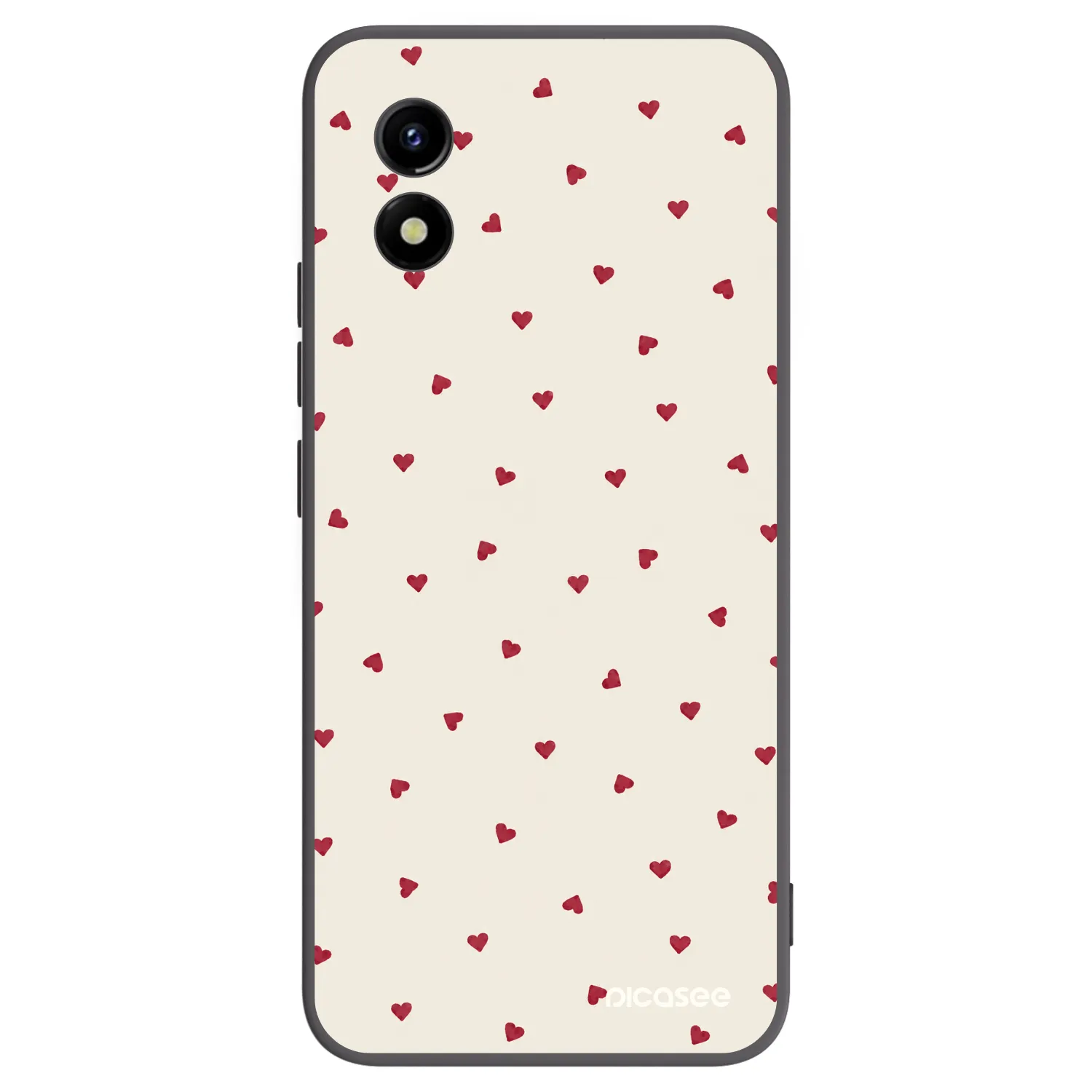 Picasee silikónový čierny obal pre Vivo Y01 - Little Love