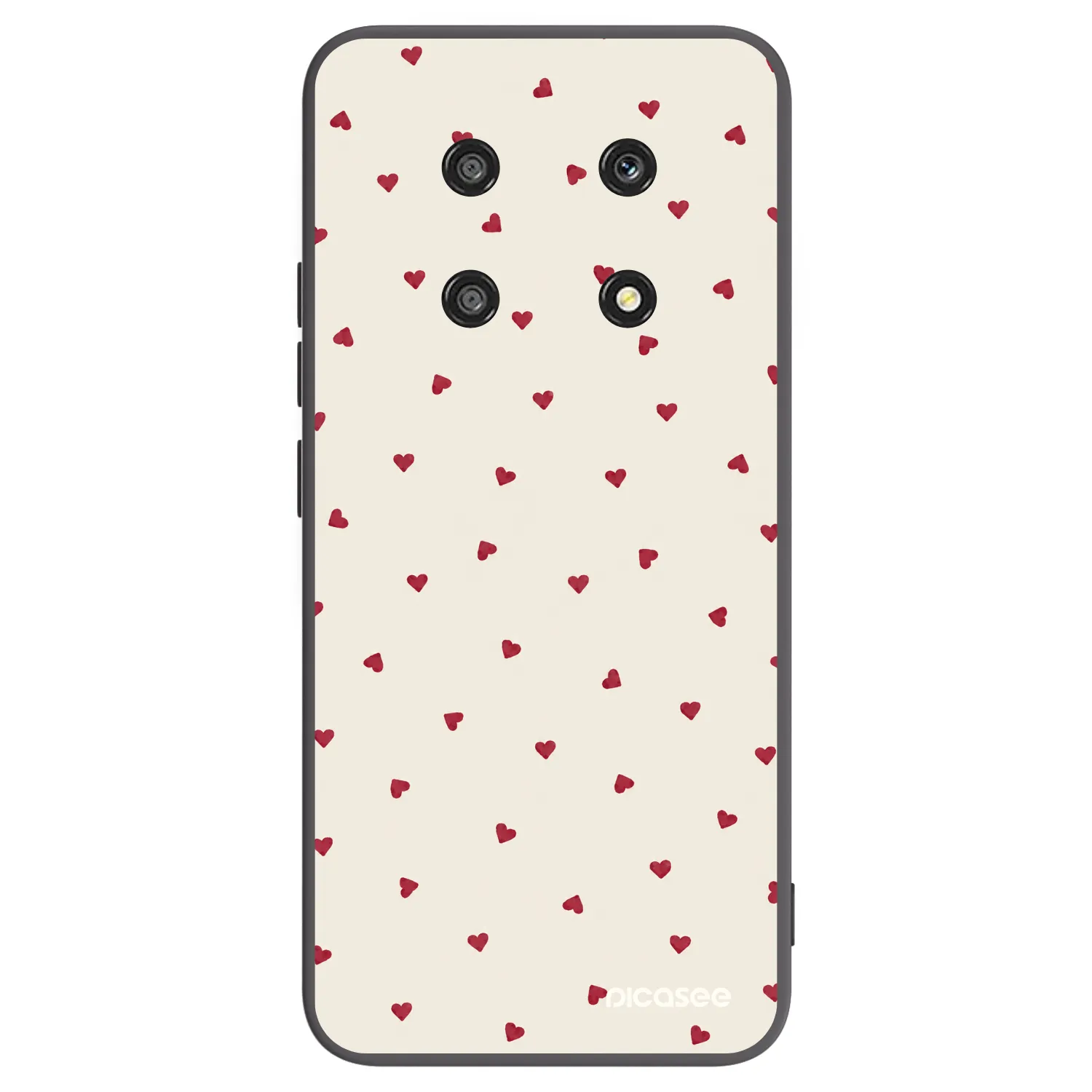 Picasee silikónový čierny obal pre Honor Magic4 Lite 5G - Little Love