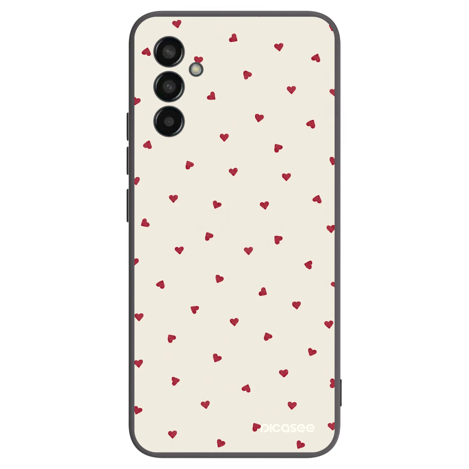 Picasee silikónový čierny obal pre Samsung Galaxy M13 M135F - Little Love