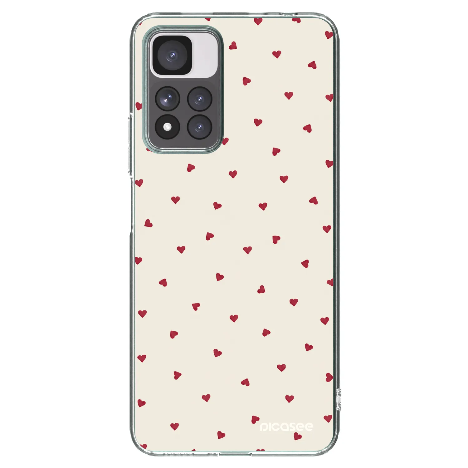 Picasee silikónový prehľadný obal pre Xiaomi Redmi Note 11 Pro+ 5G - Little Love