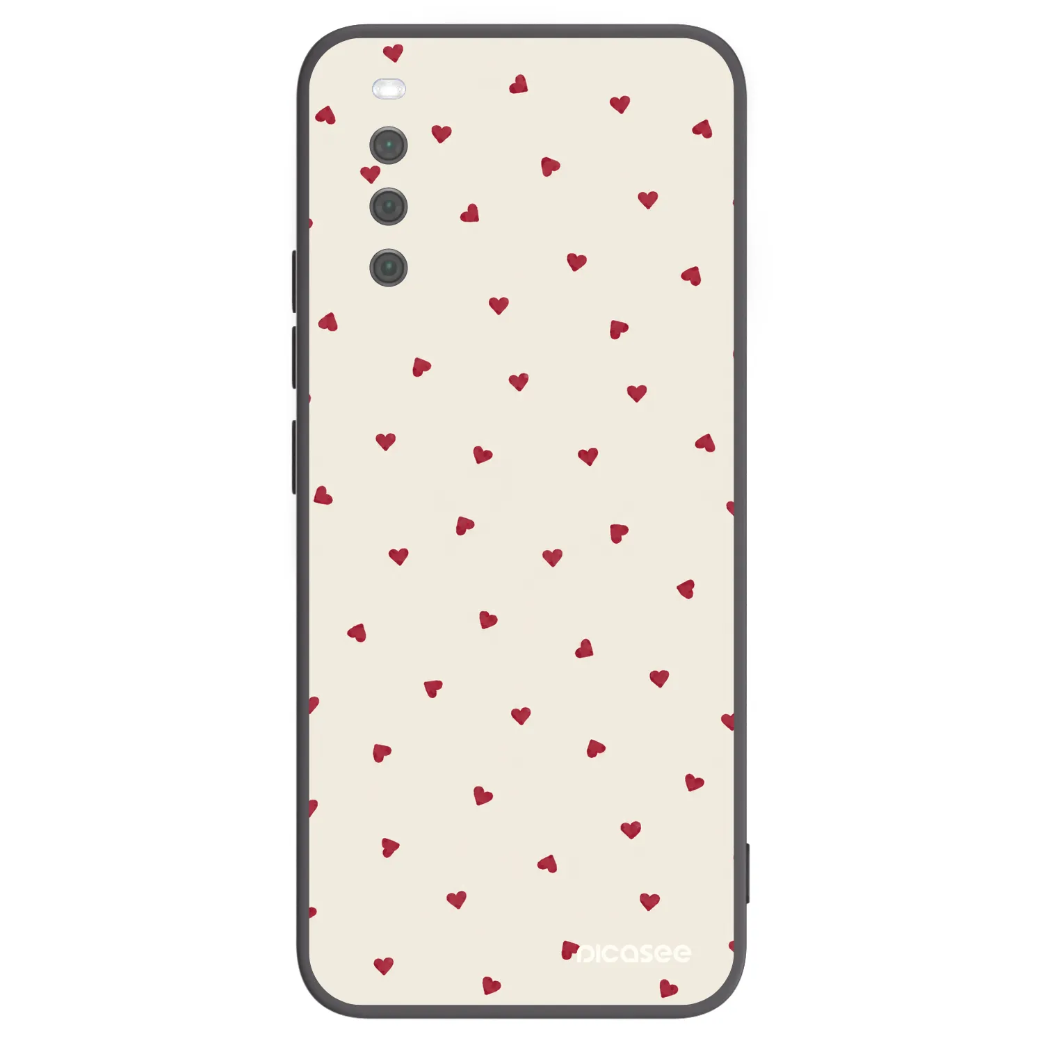 Picasee silikónový čierny obal pre Sony Xperia 10 III - Little Love
