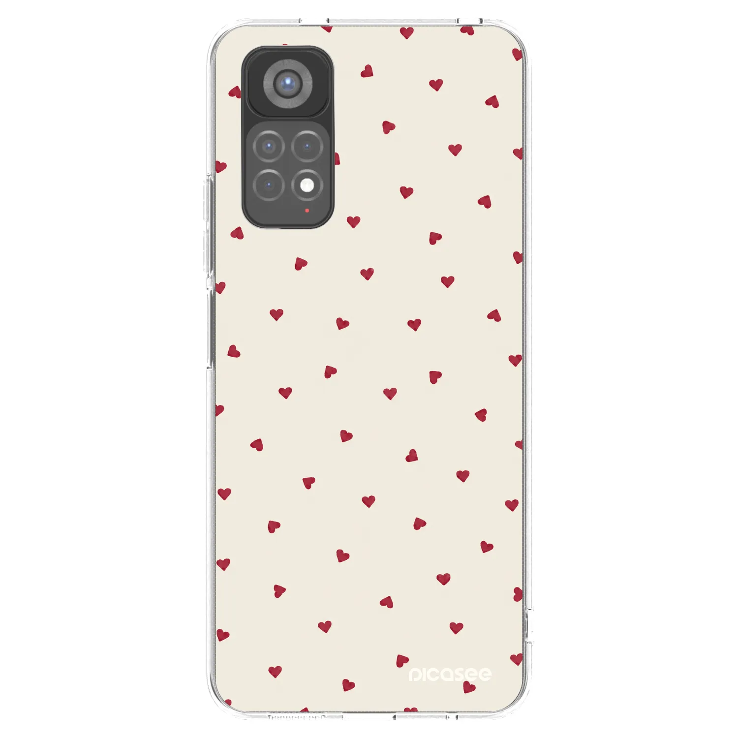 Picasee silikónový prehľadný obal pre Xiaomi Redmi Note 11S 5G - Little Love