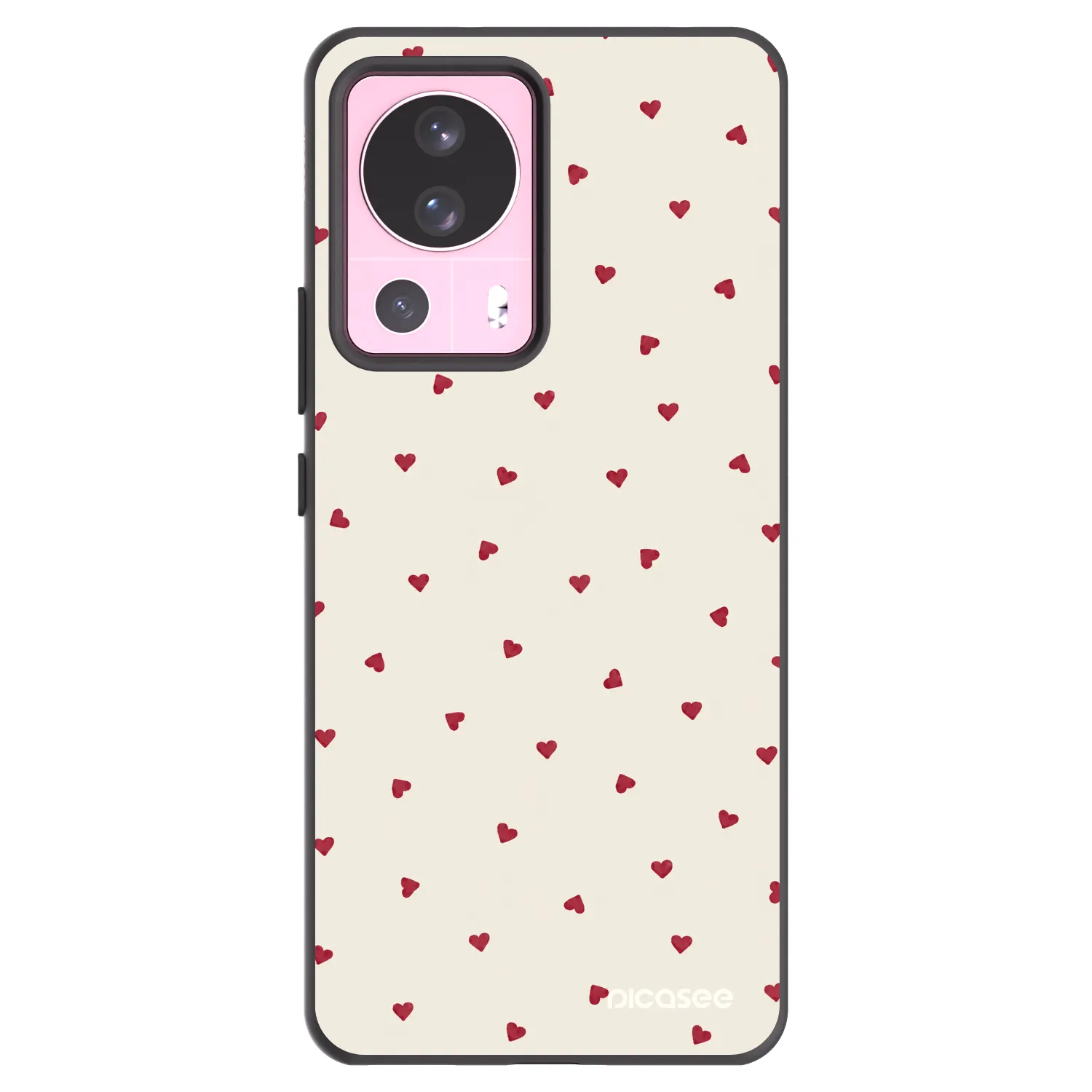 Picasee silikónový čierny obal pre Xiaomi 13 Lite - Little Love