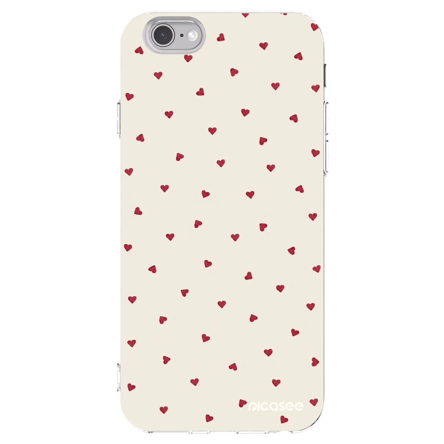 Picasee silikónový prehľadný obal pre Apple iPhone 6/6S - Little Love