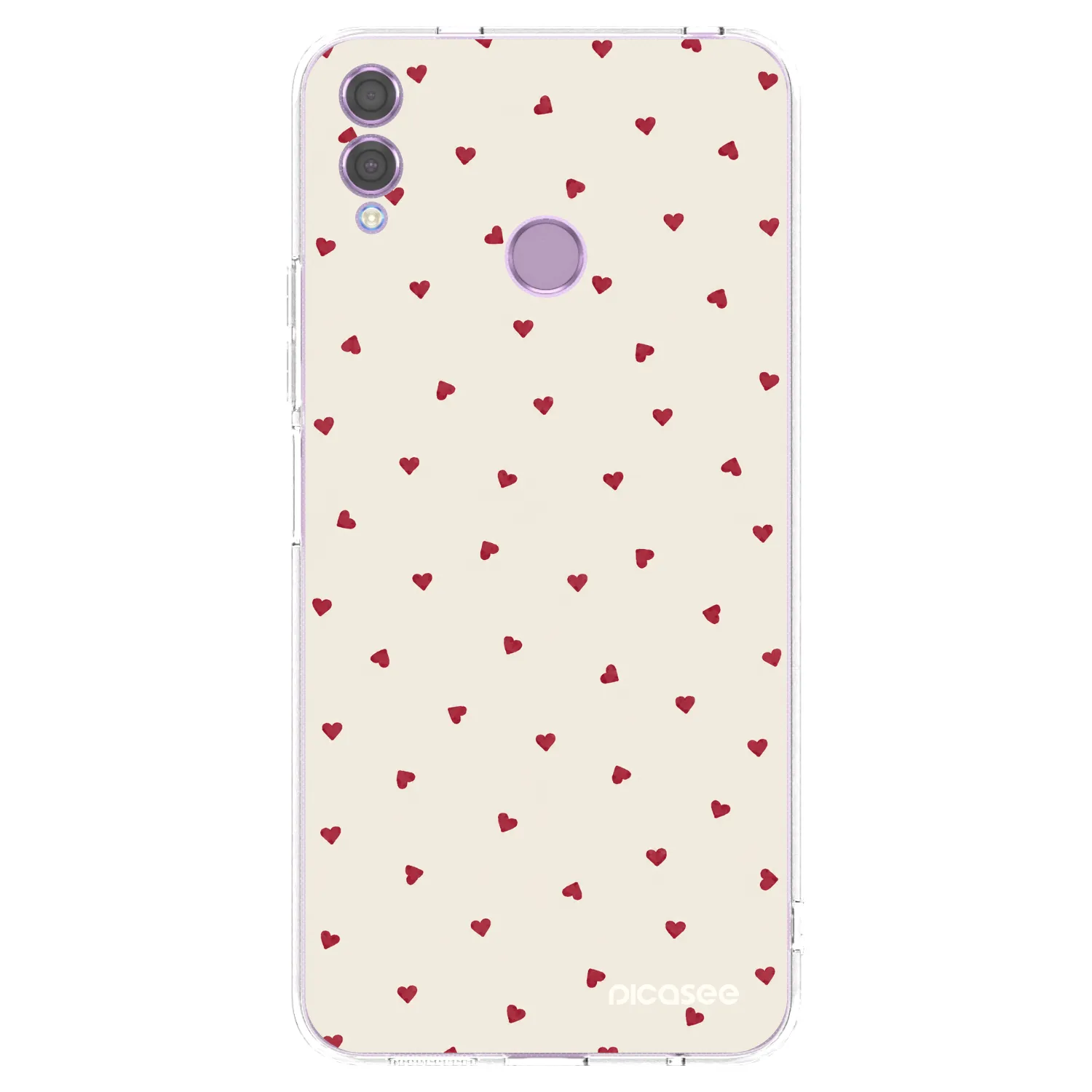 Picasee silikónový prehľadný obal pre Honor 8X - Little Love