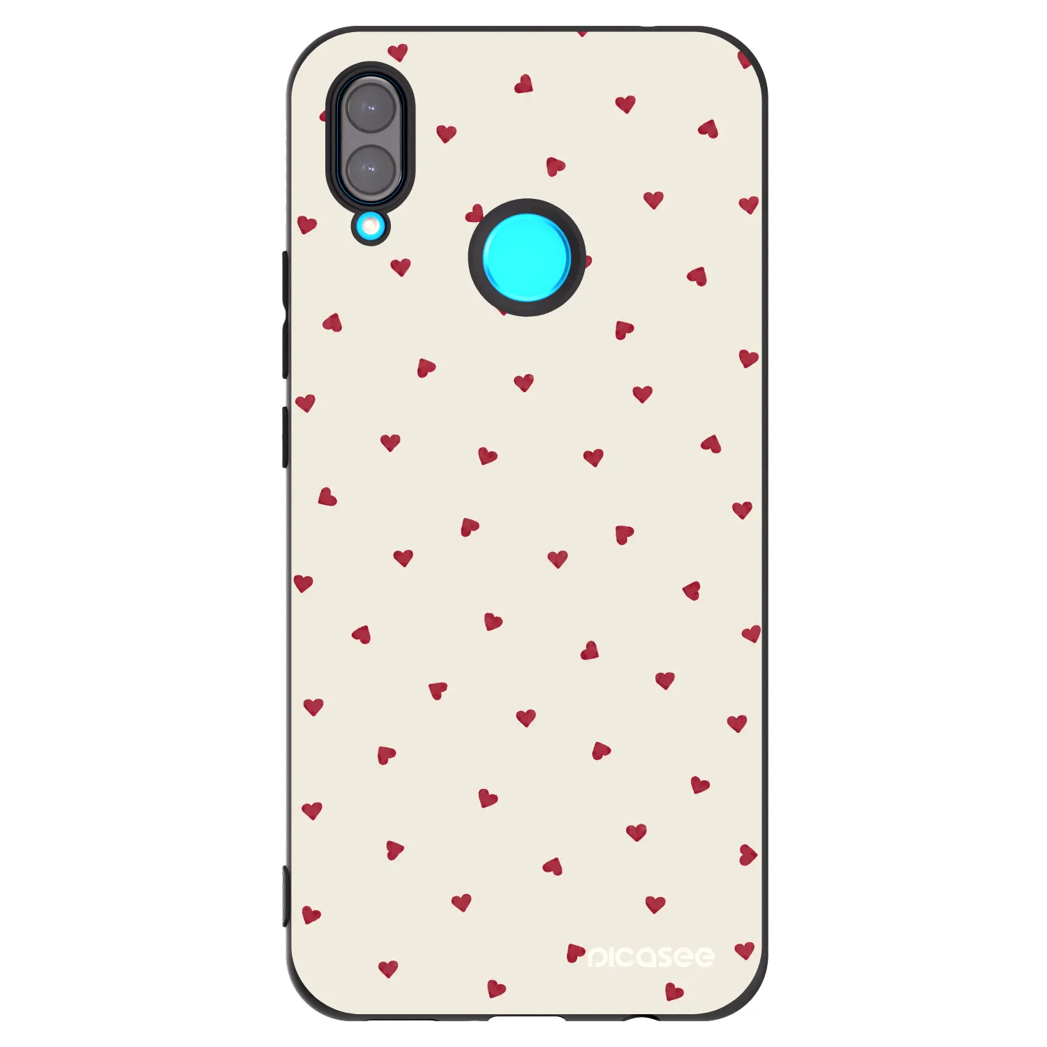Picasee silikónový čierny obal pre Huawei Nova 3i - Little Love