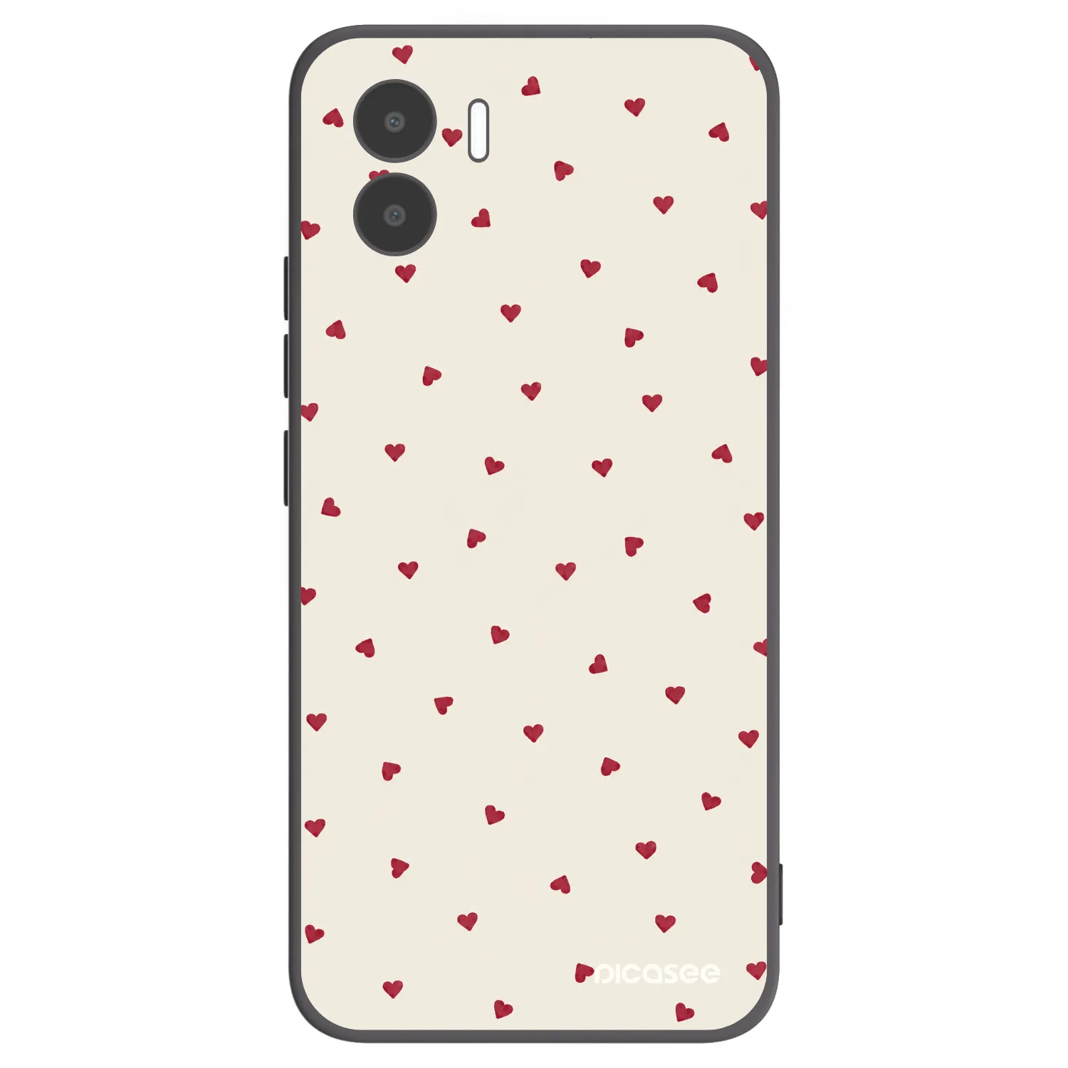 Picasee silikónový čierny obal pre Xiaomi Redmi A2 - Little Love