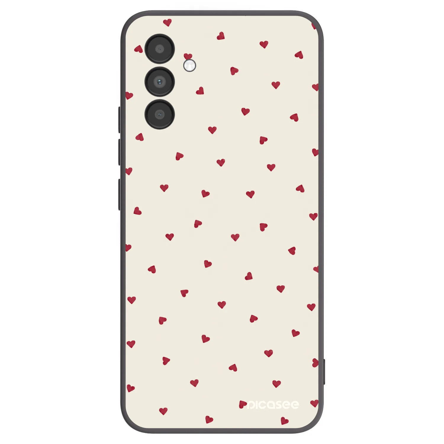 Picasee silikónový čierny obal pre Samsung Galaxy A04s A047F - Little Love