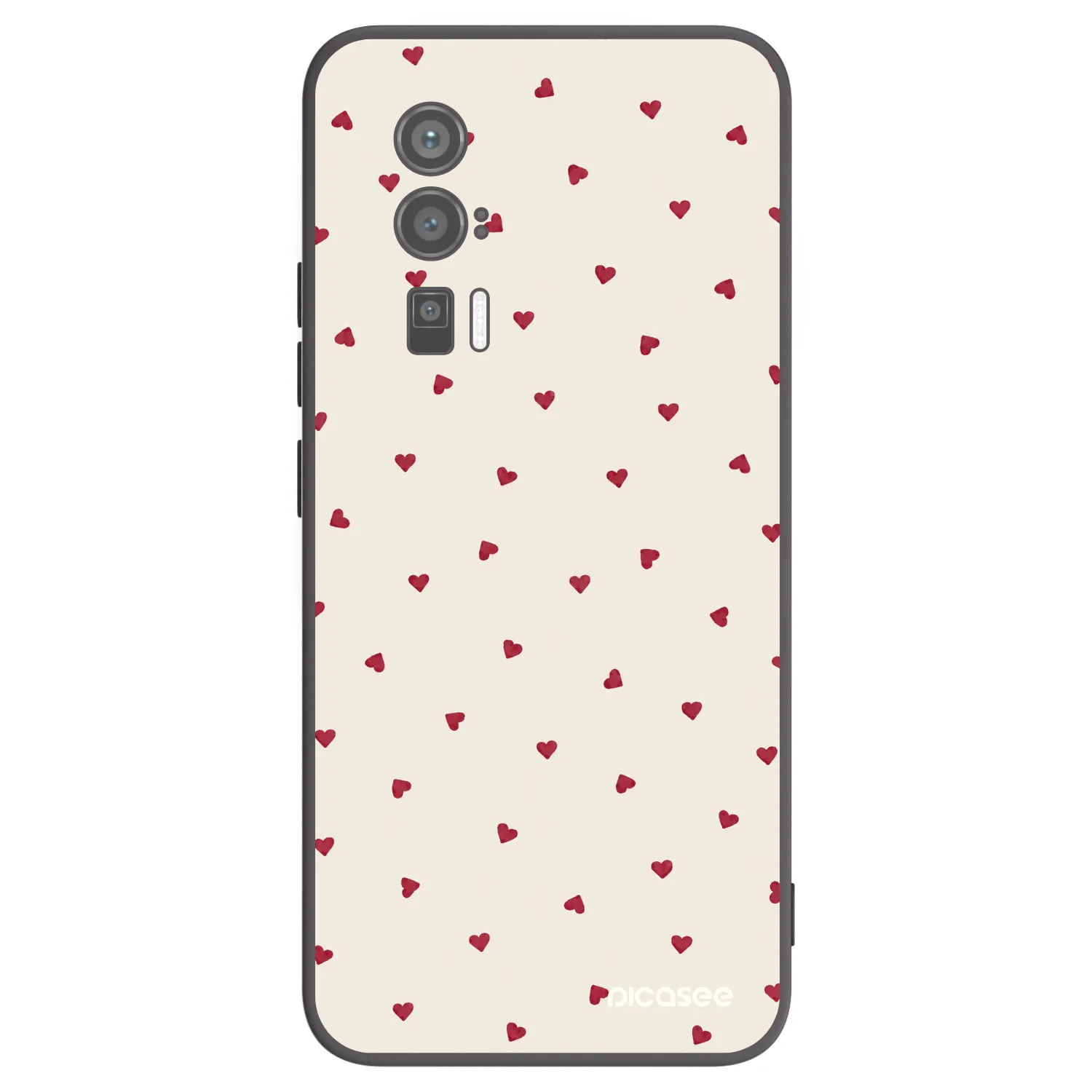 Picasee silikónový čierny obal pre Xiaomi Poco F5 Pro 5G - Little Love