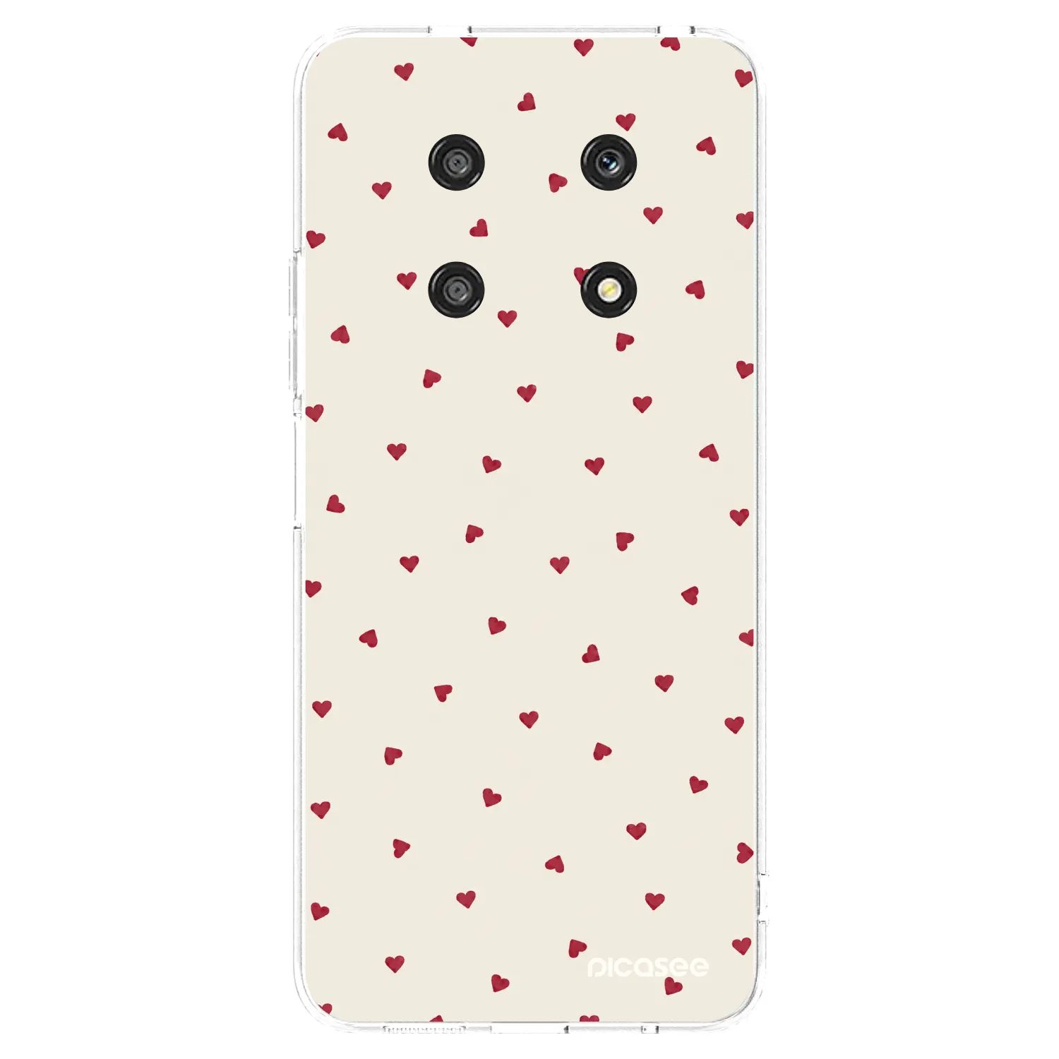 Picasee silikónový prehľadný obal pre Honor Magic4 Lite 5G - Little Love
