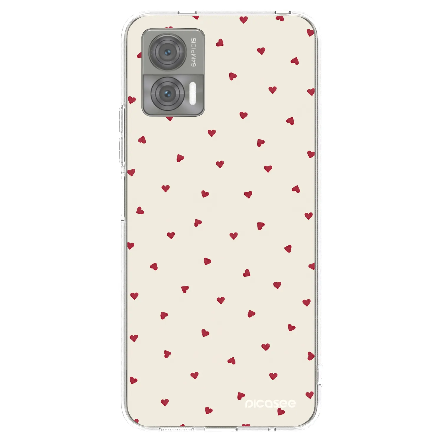 Picasee silikónový prehľadný obal pre Motorola Edge 30 Neo - Little Love
