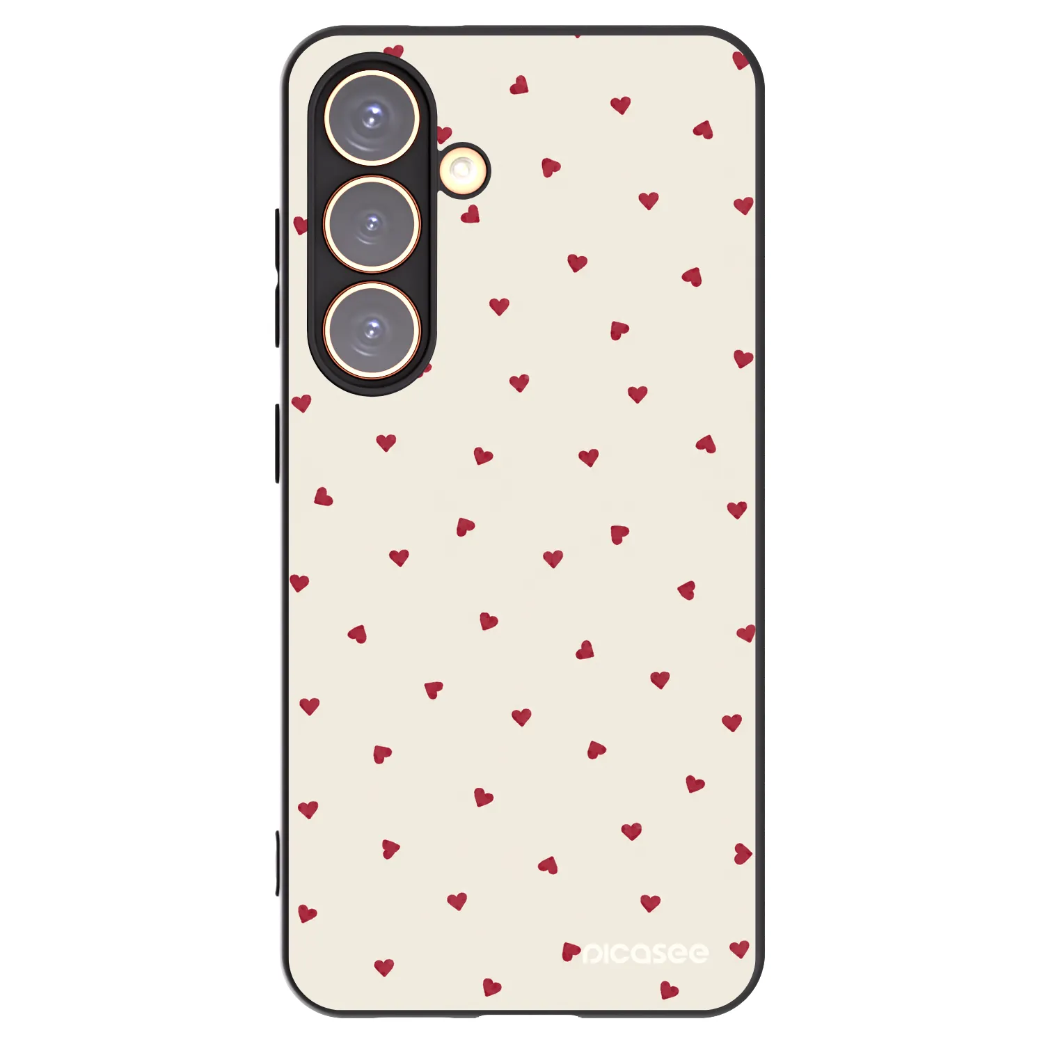 Picasee silikónový čierny obal pre Samsung Galaxy S24 S921B 5G - Little Love