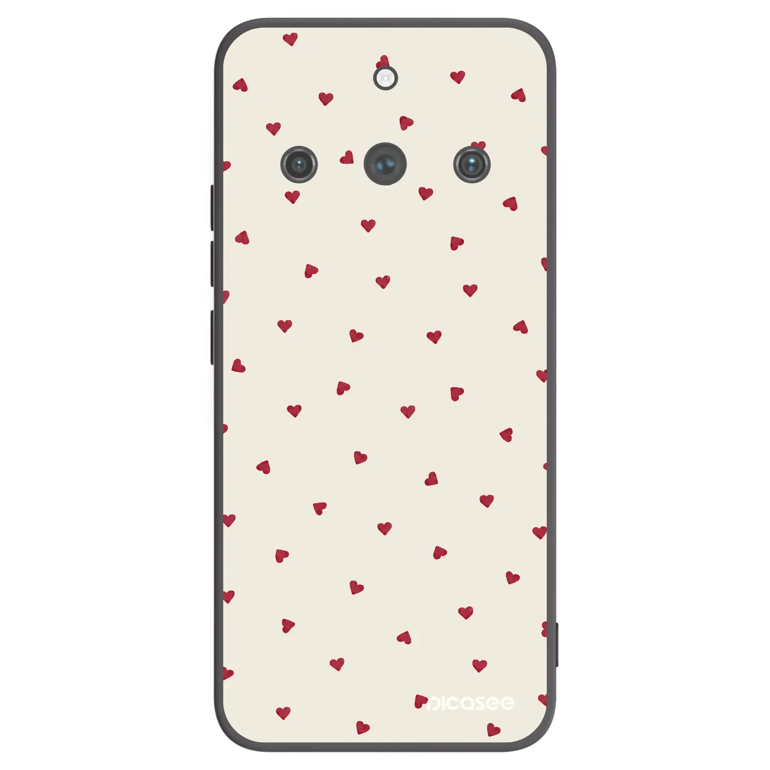 Picasee silikónový čierny obal pre Realme 11 Pro+ - Little Love