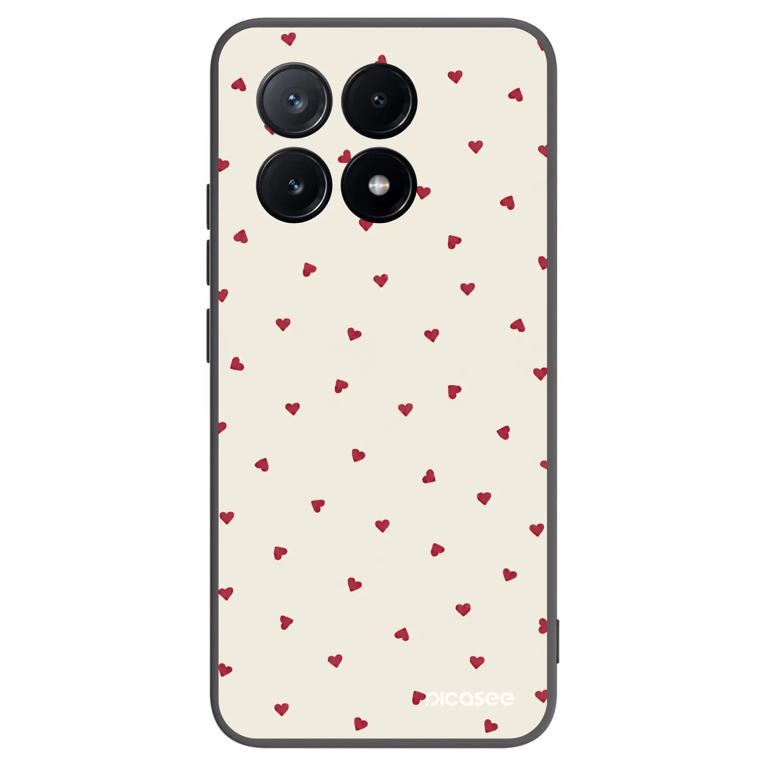 Picasee silikónový čierny obal pre Xiaomi Poco X6 Pro - Little Love