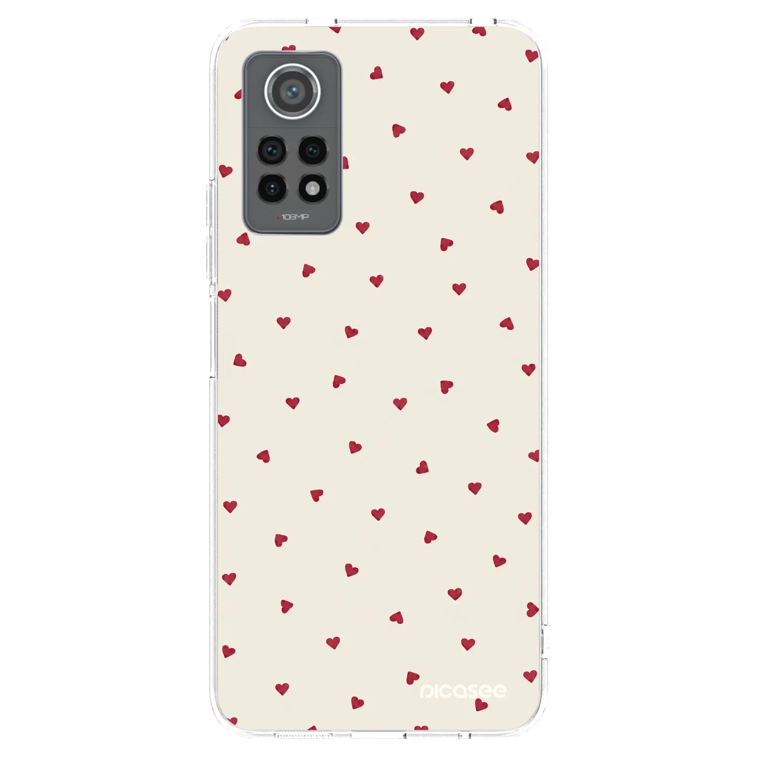 Picasee silikónový prehľadný obal pre Xiaomi Redmi Note 12 Pro 4G - Little Love