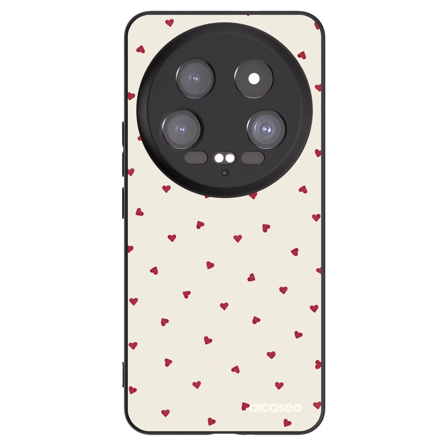 Picasee silikónový čierny obal pre Xiaomi 14 Ultra - Little Love
