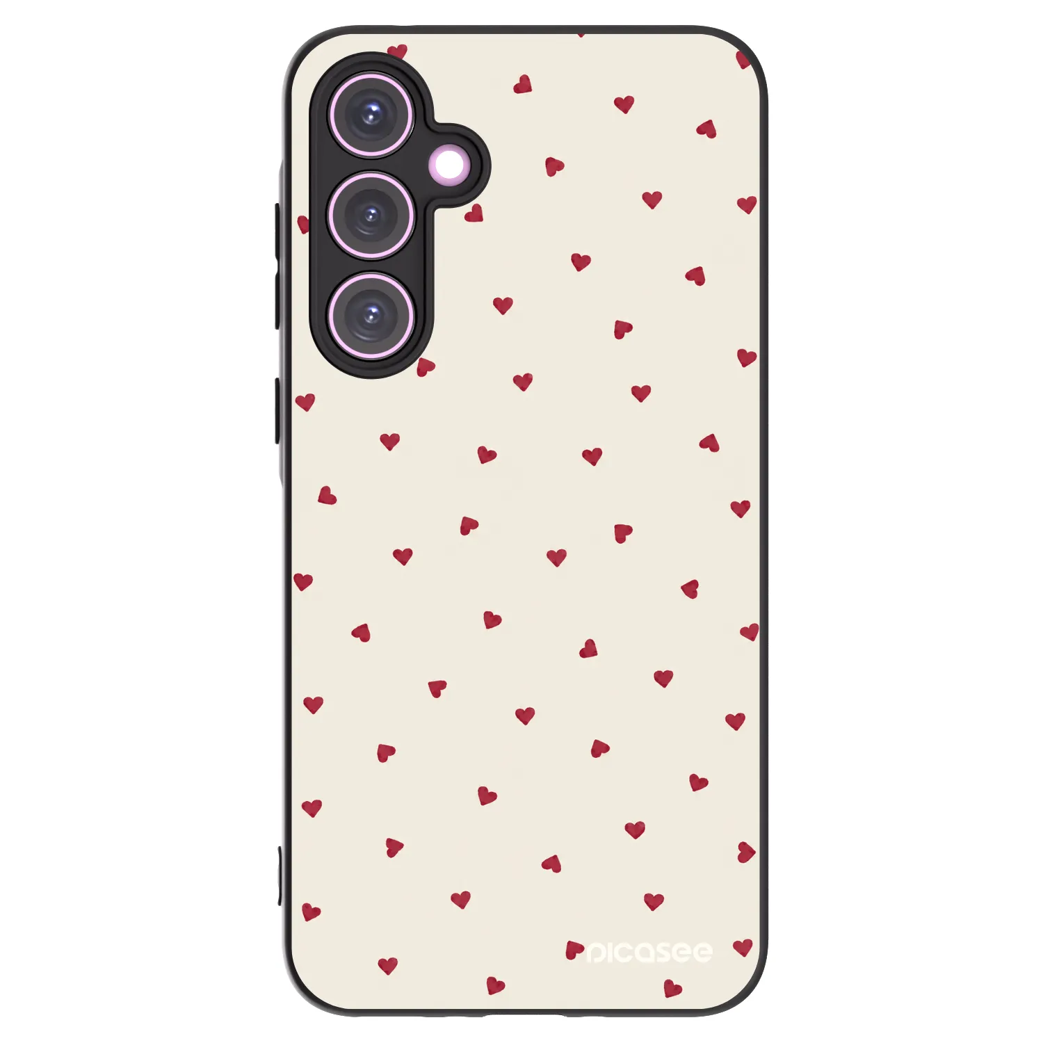 Picasee silikónový čierny obal pre Samsung Galaxy A35 5G A356B - Little Love