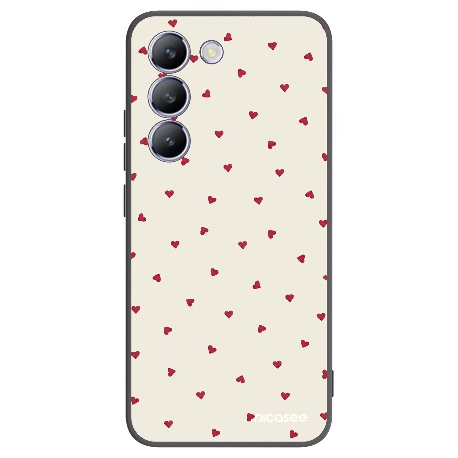 Picasee silikónový čierny obal pre Vivo V40 SE 5G - Little Love