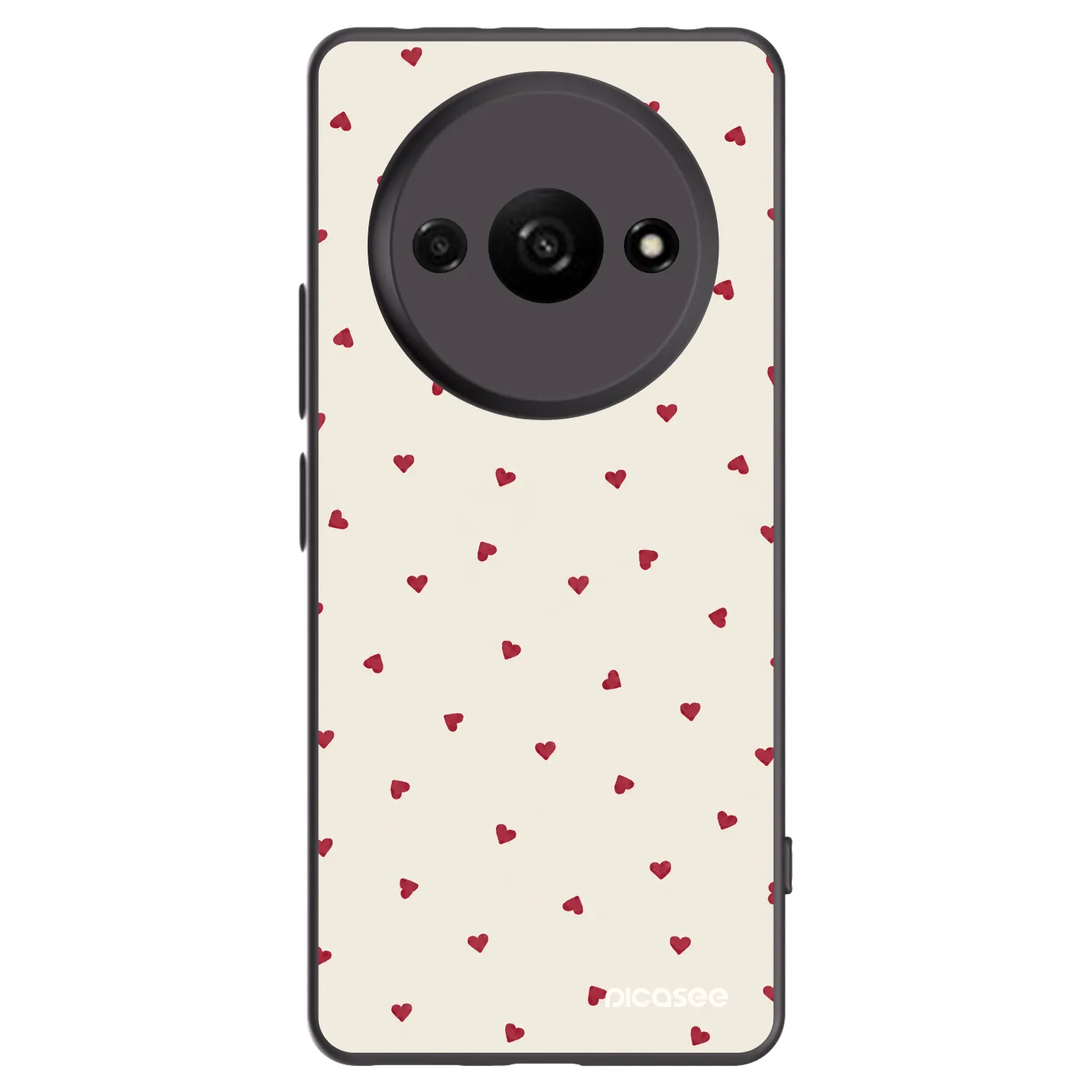 Picasee silikónový čierny obal pre Xiaomi Redmi A3 - Little Love
