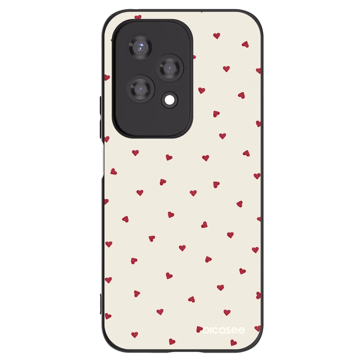 Picasee silikónový čierny obal pre Honor 200 Lite - Little Love
