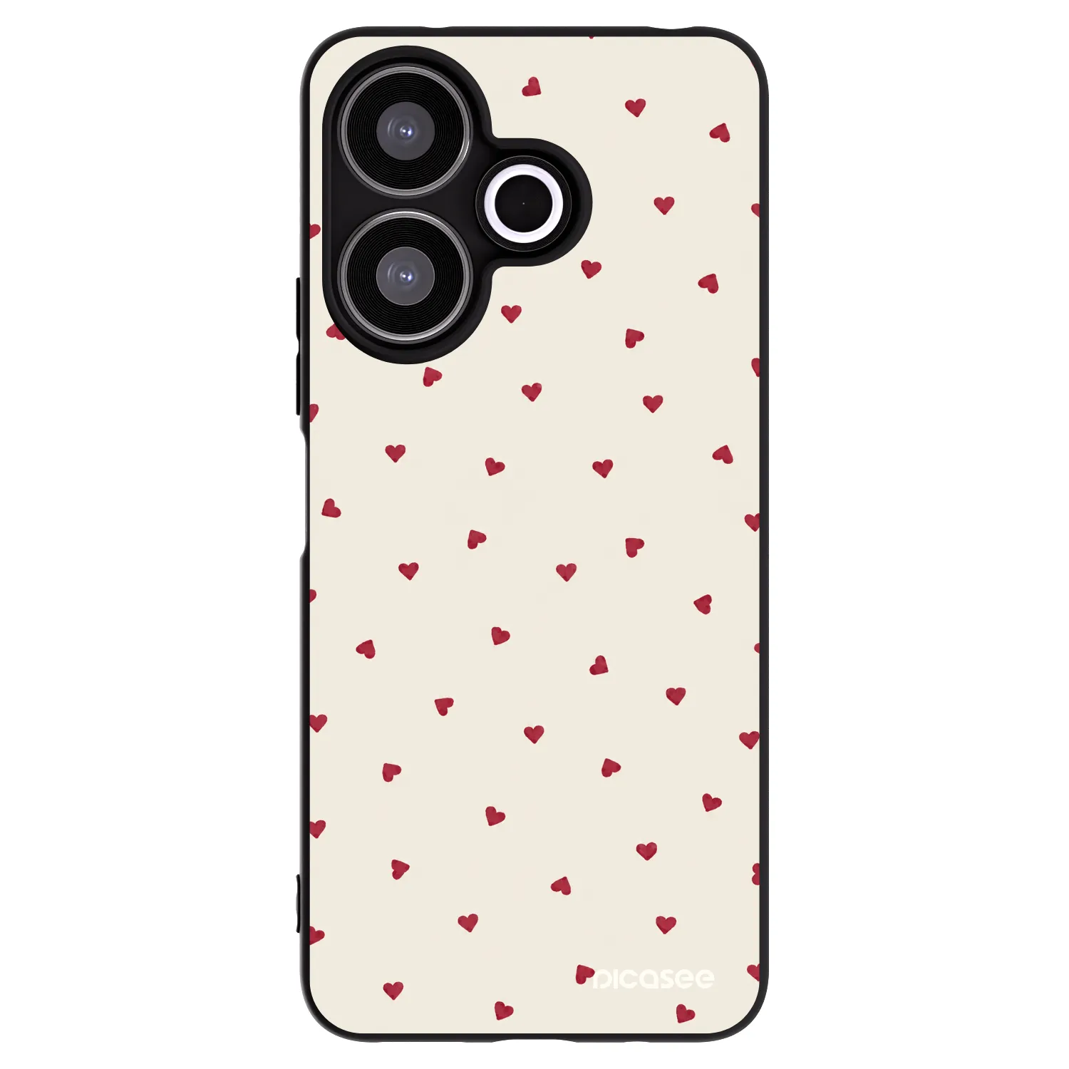 Picasee silikónový čierny obal pre Xiaomi Redmi 13 4G - Little Love