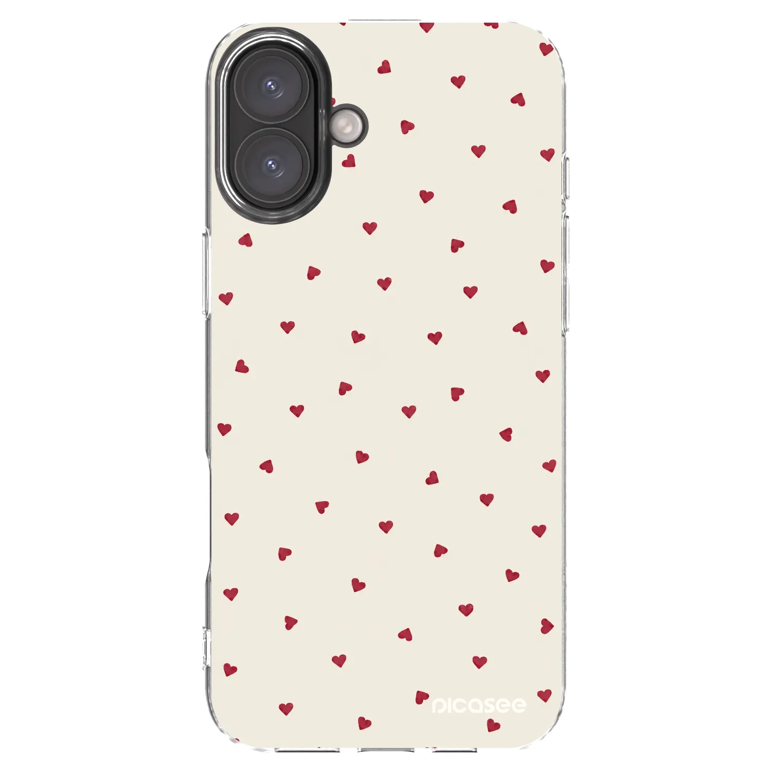 Picasee silikónový prehľadný obal pre Apple iPhone 16 Plus - Little Love